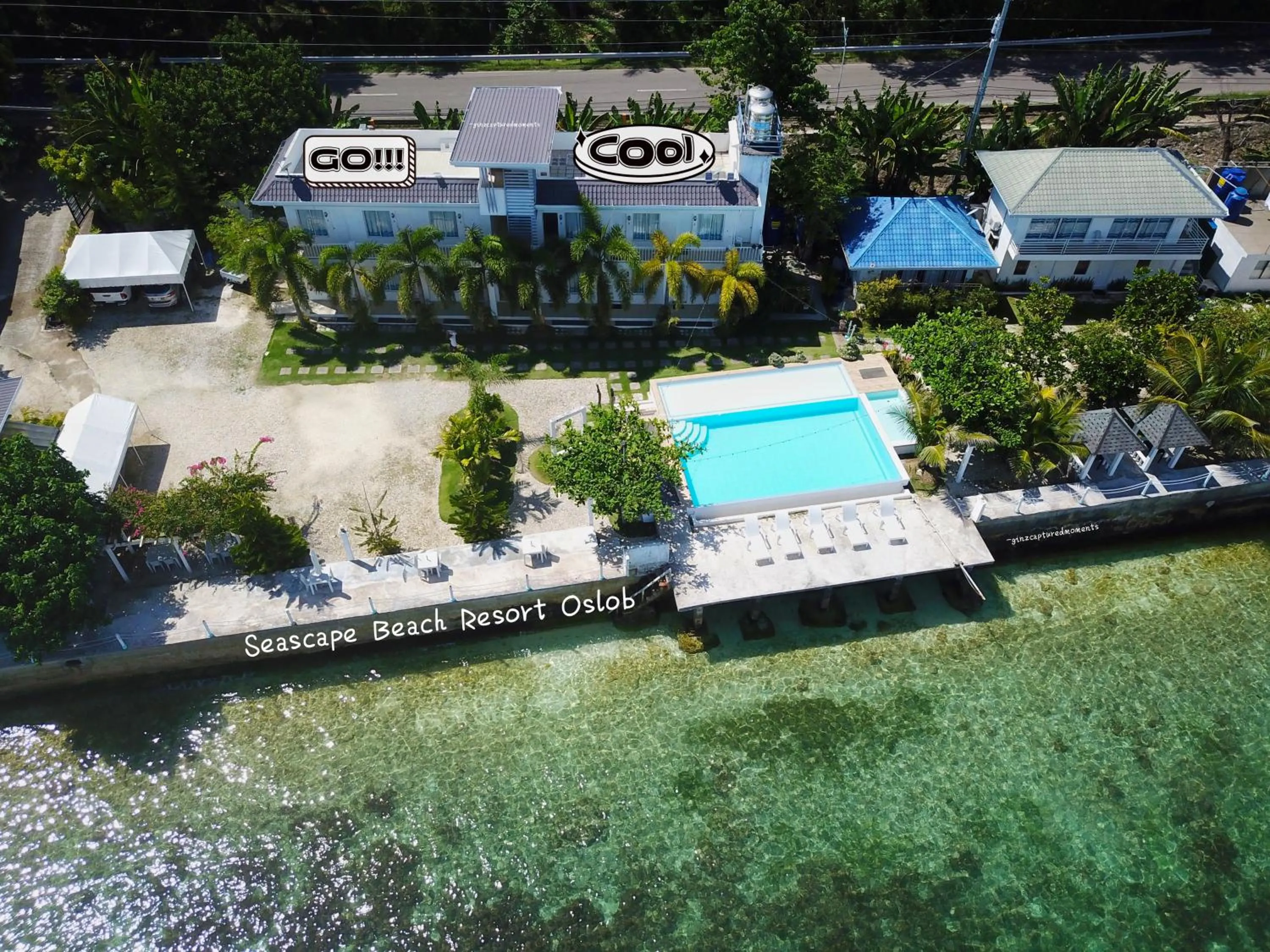 Property building in Seascape Beach Resort Oslob