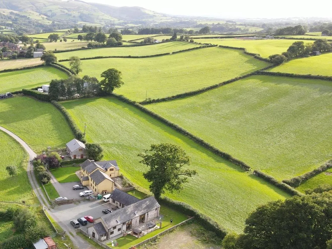 Property building in Pwllgwilym B & B