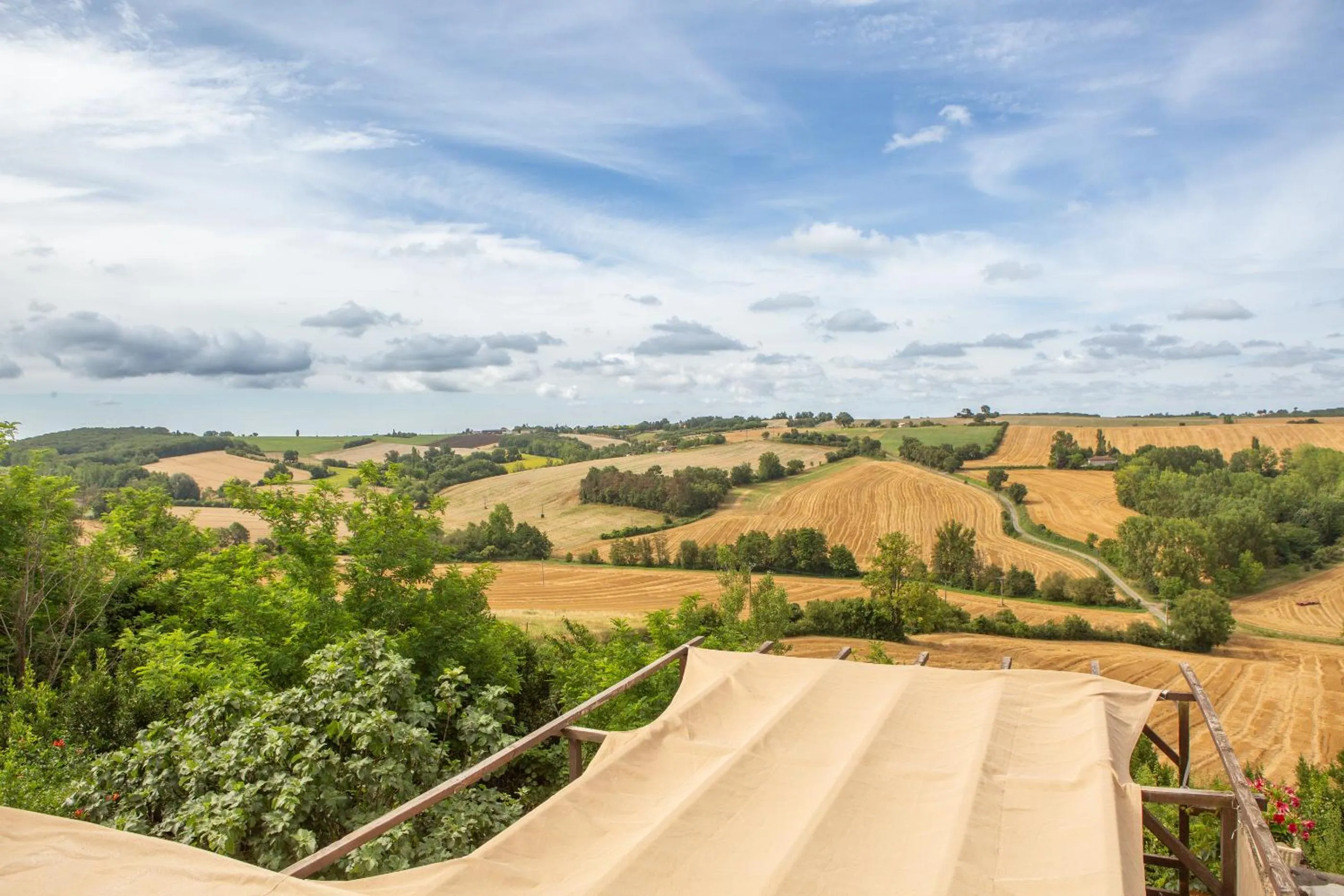 Balcony/Terrace in Logis Hotels - Le relais des deux vallées - Hôtel et restaurant