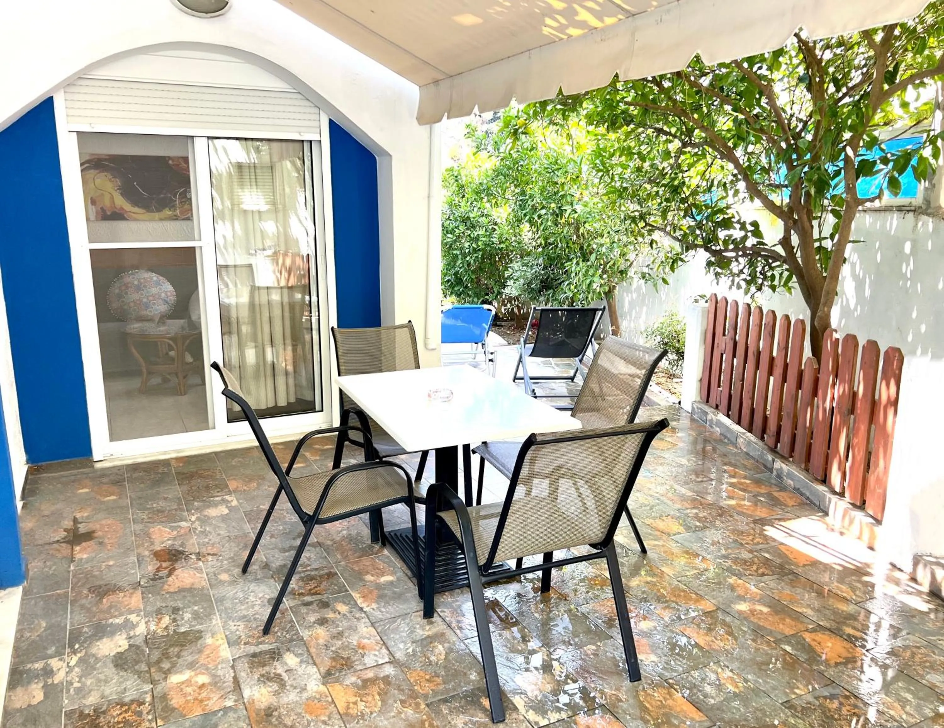 Patio in SCALA APARTS & STUDIOS - Rhodes