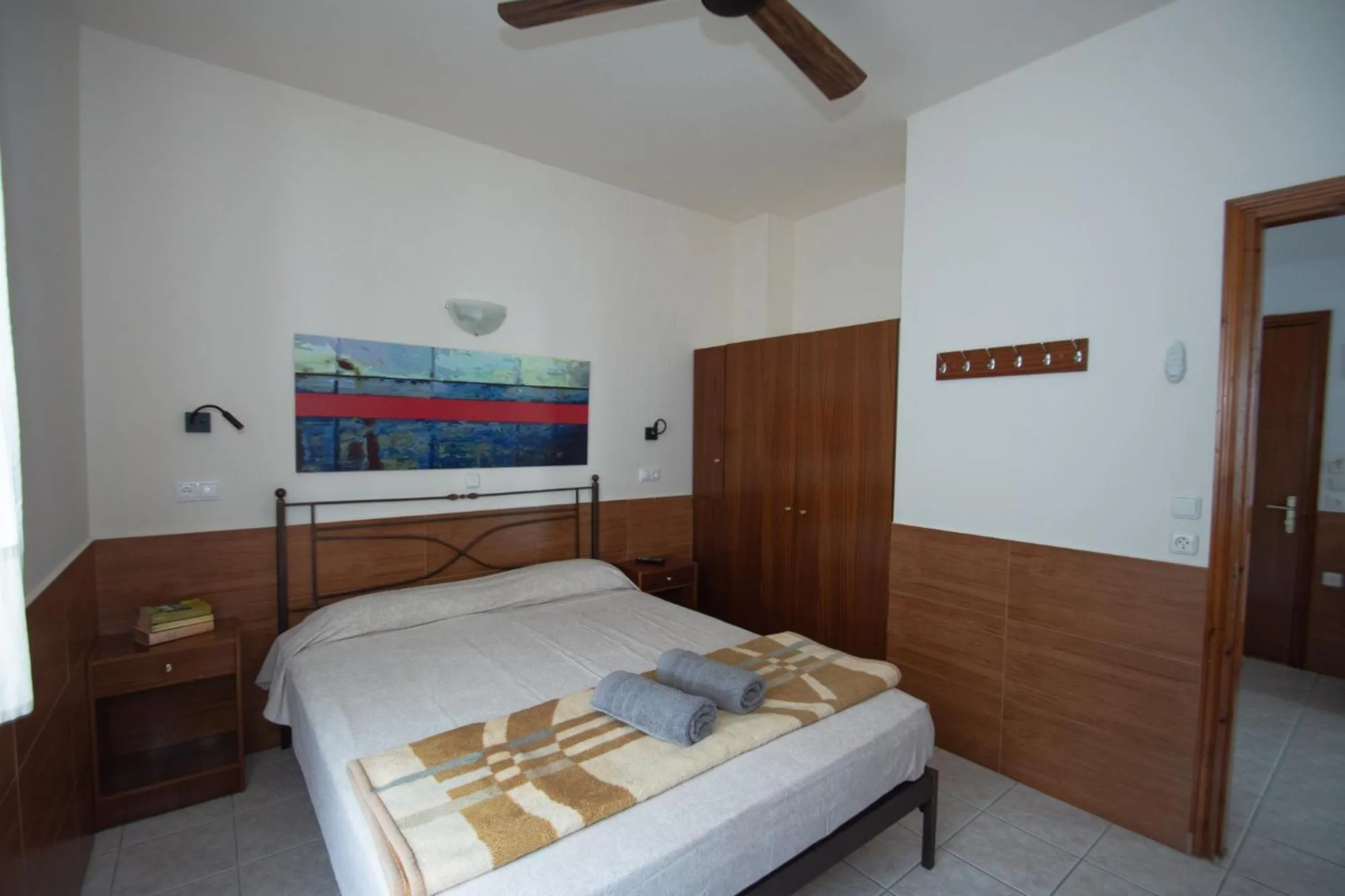 TV and multimedia, Bed in SCALA APARTS & STUDIOS - Rhodes