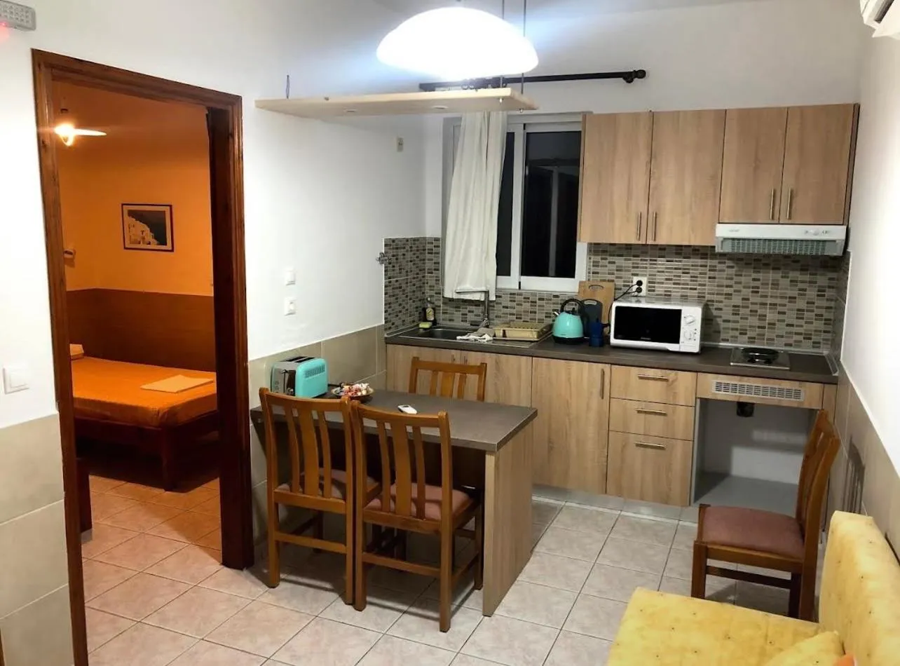 Kitchen or kitchenette in SCALA APARTS & STUDIOS - Rhodes