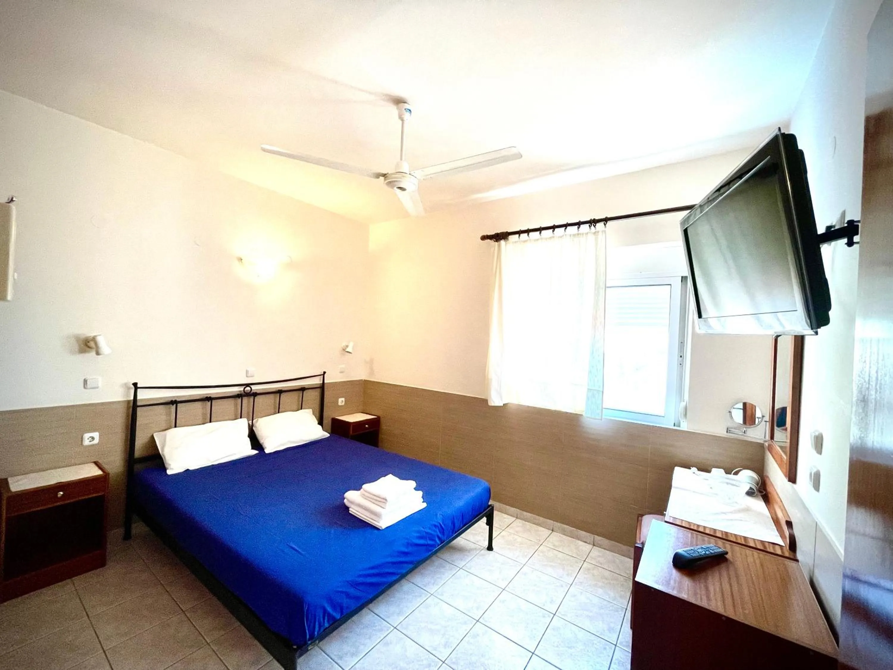 TV and multimedia, Bed in SCALA APARTS & STUDIOS - Rhodes