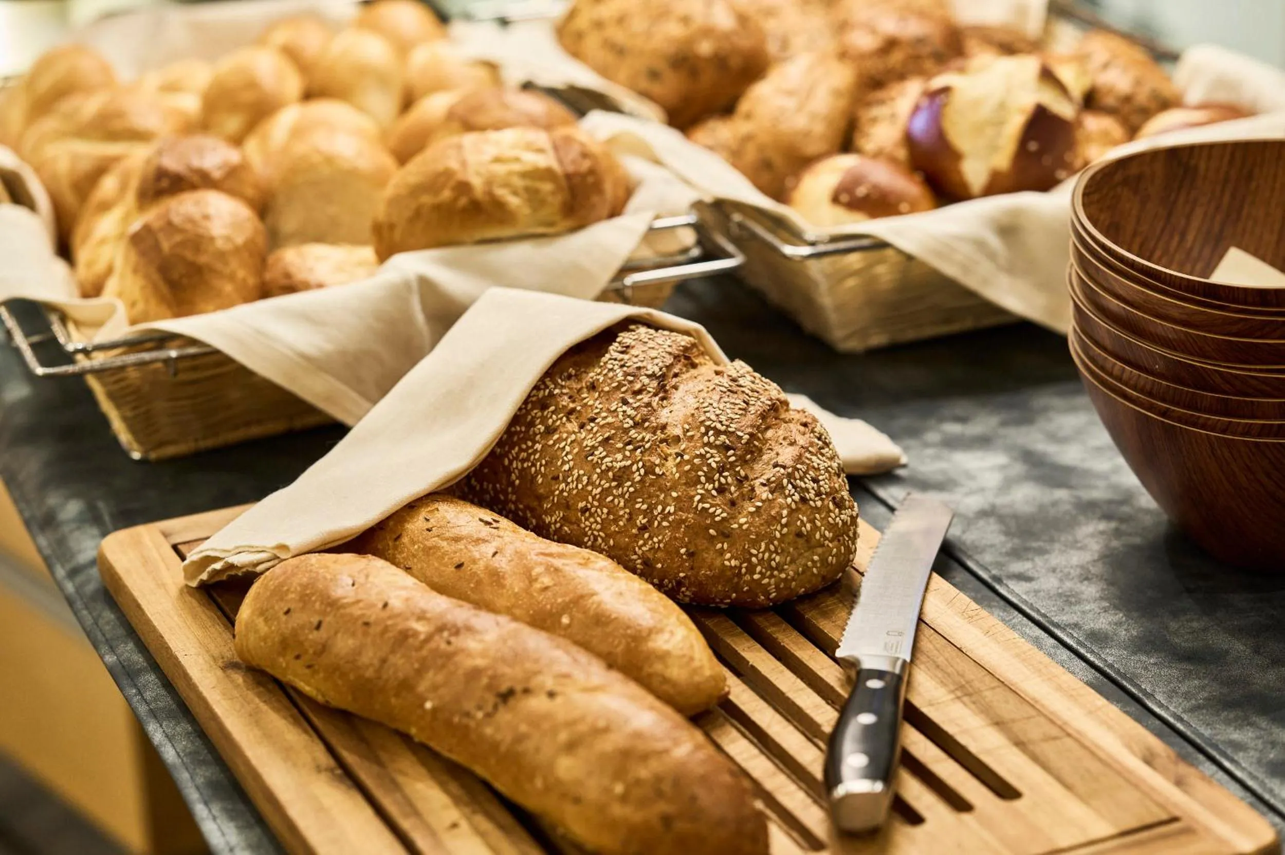 Buffet breakfast in Gasthof zum Bad