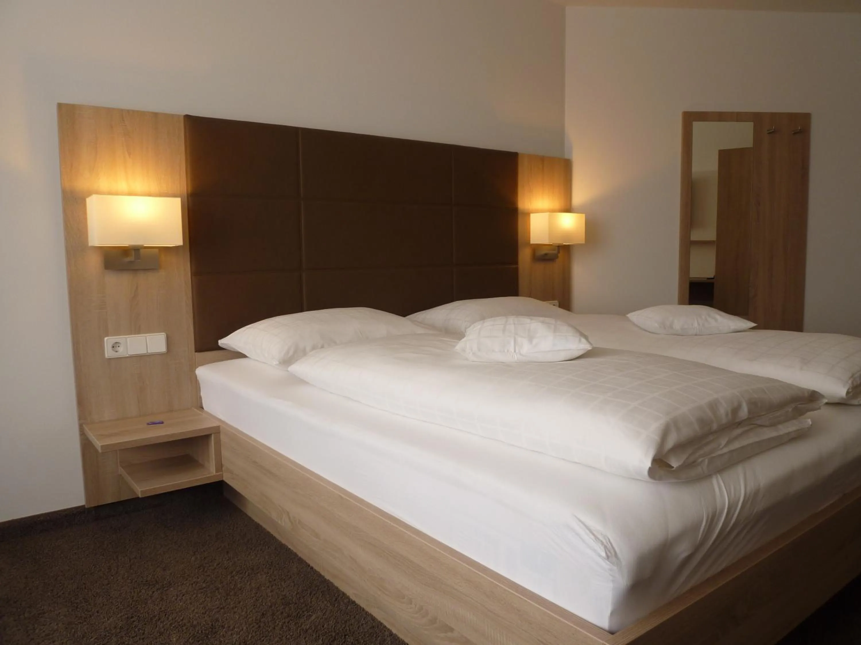 Bed in Gasthof zum Bad