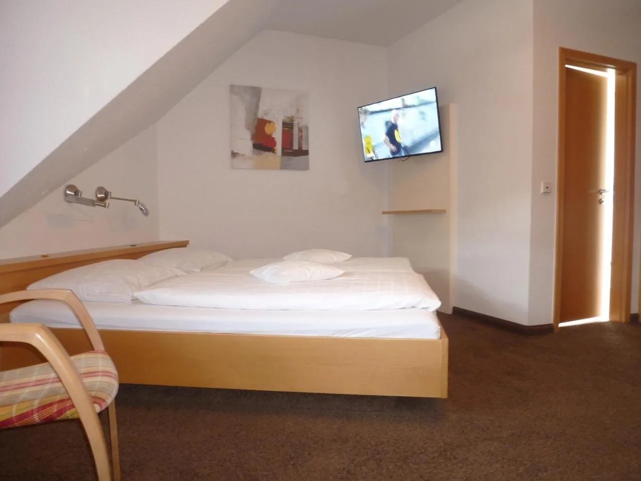 Photo of the whole room, Bed in Gasthof zum Bad