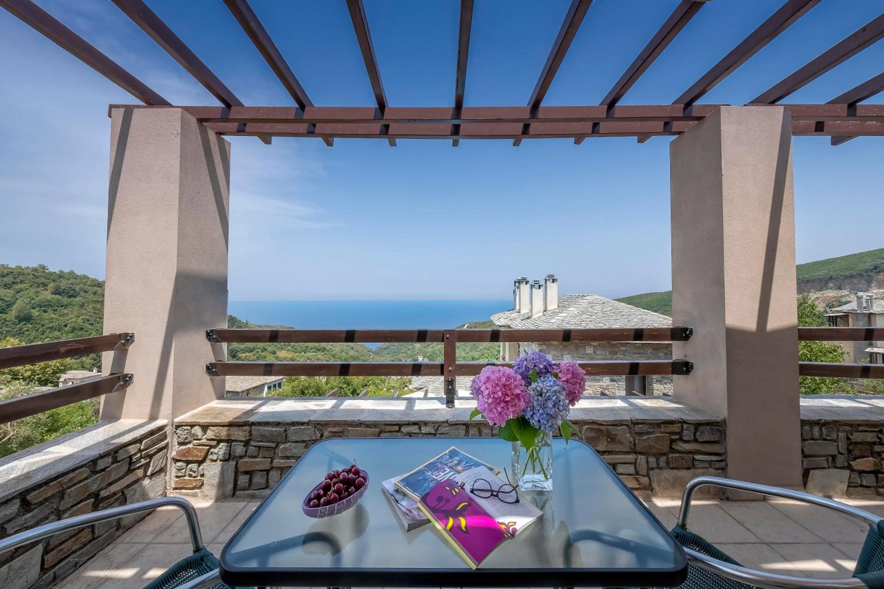 Balcony/Terrace in Hotel Petradi