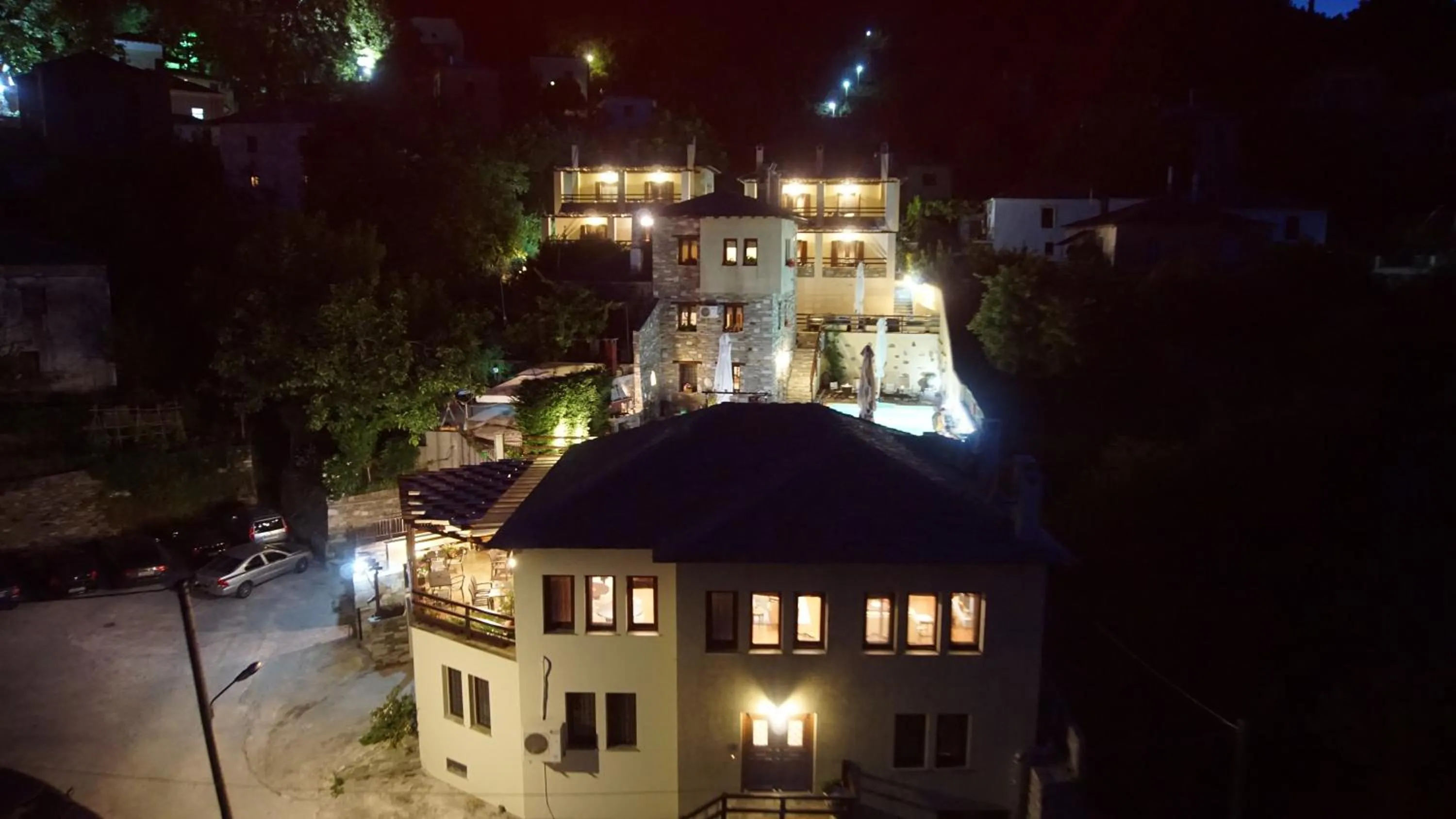 Bird's eye view in Hotel Petradi