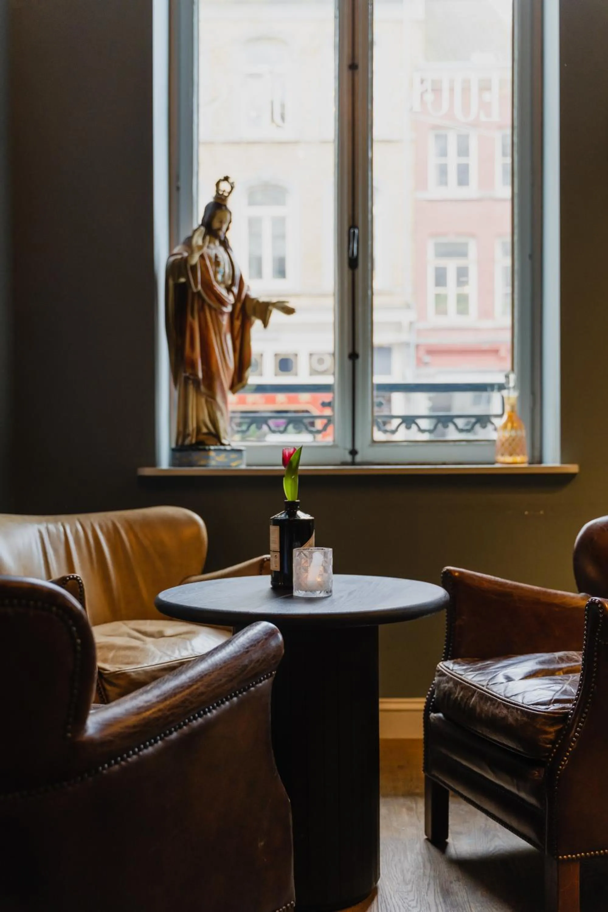 Lounge or bar in Hotel Monastère Maastricht