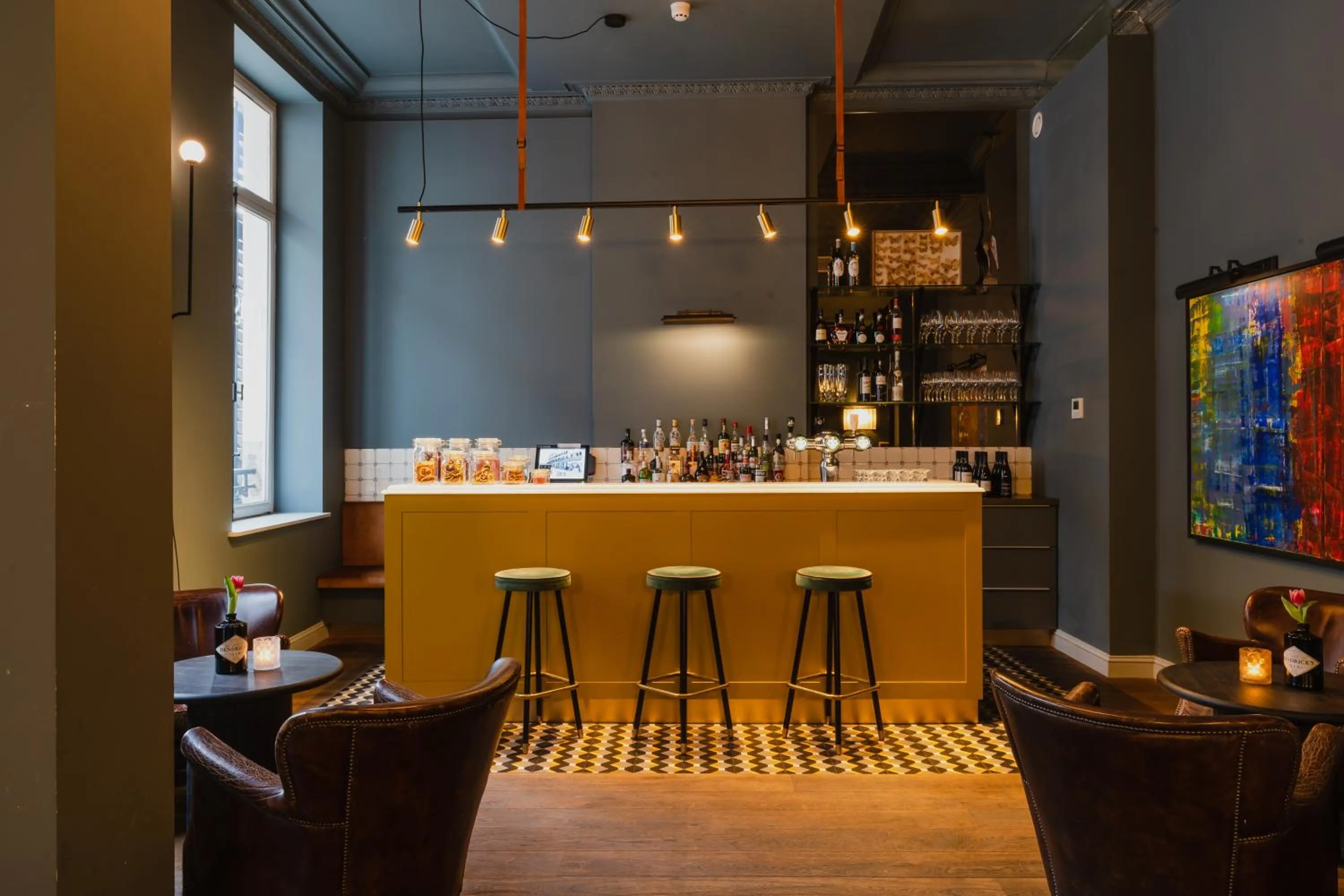 Lounge or bar in Hotel Monastère Maastricht