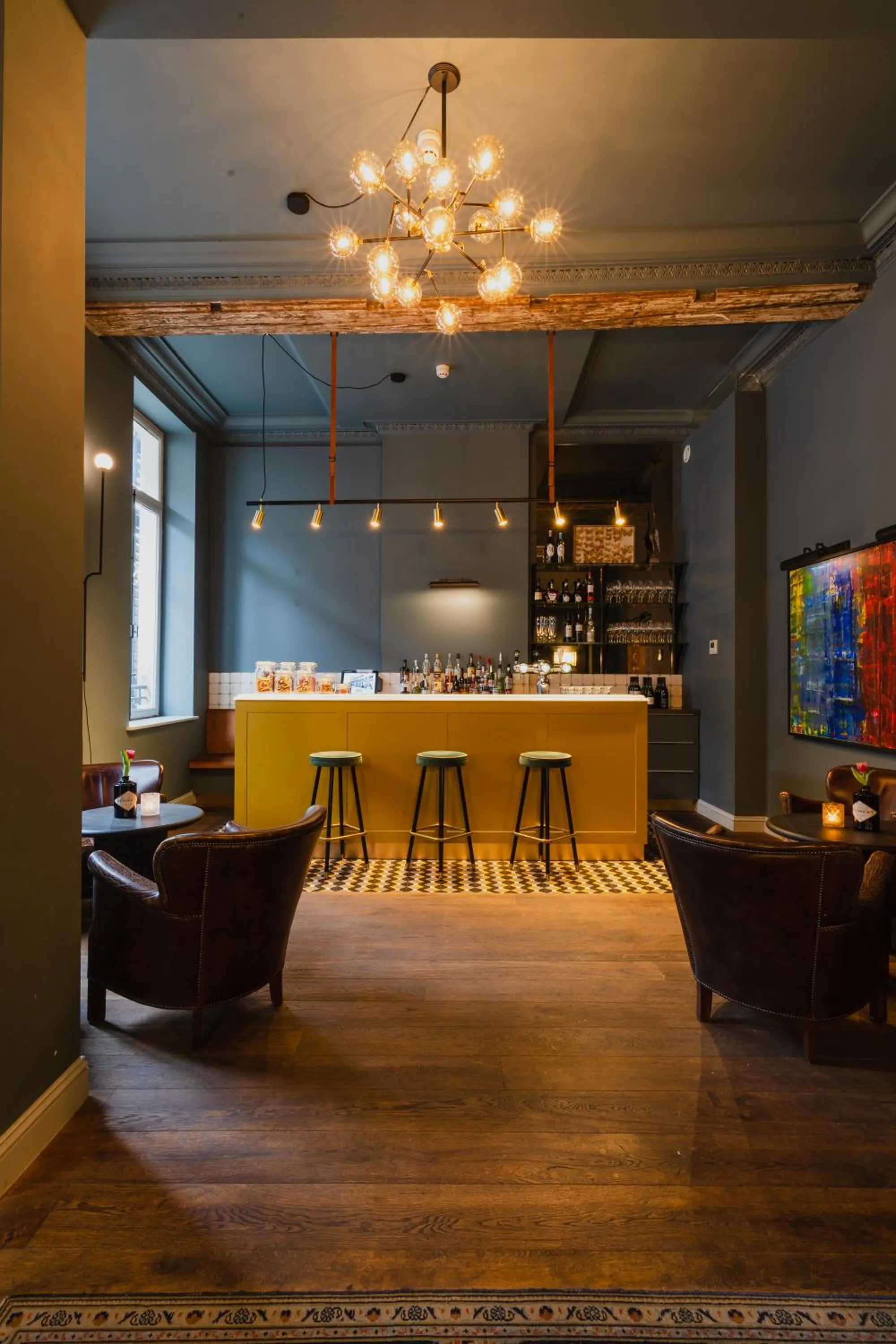 Lounge or bar in Hotel Monastère Maastricht
