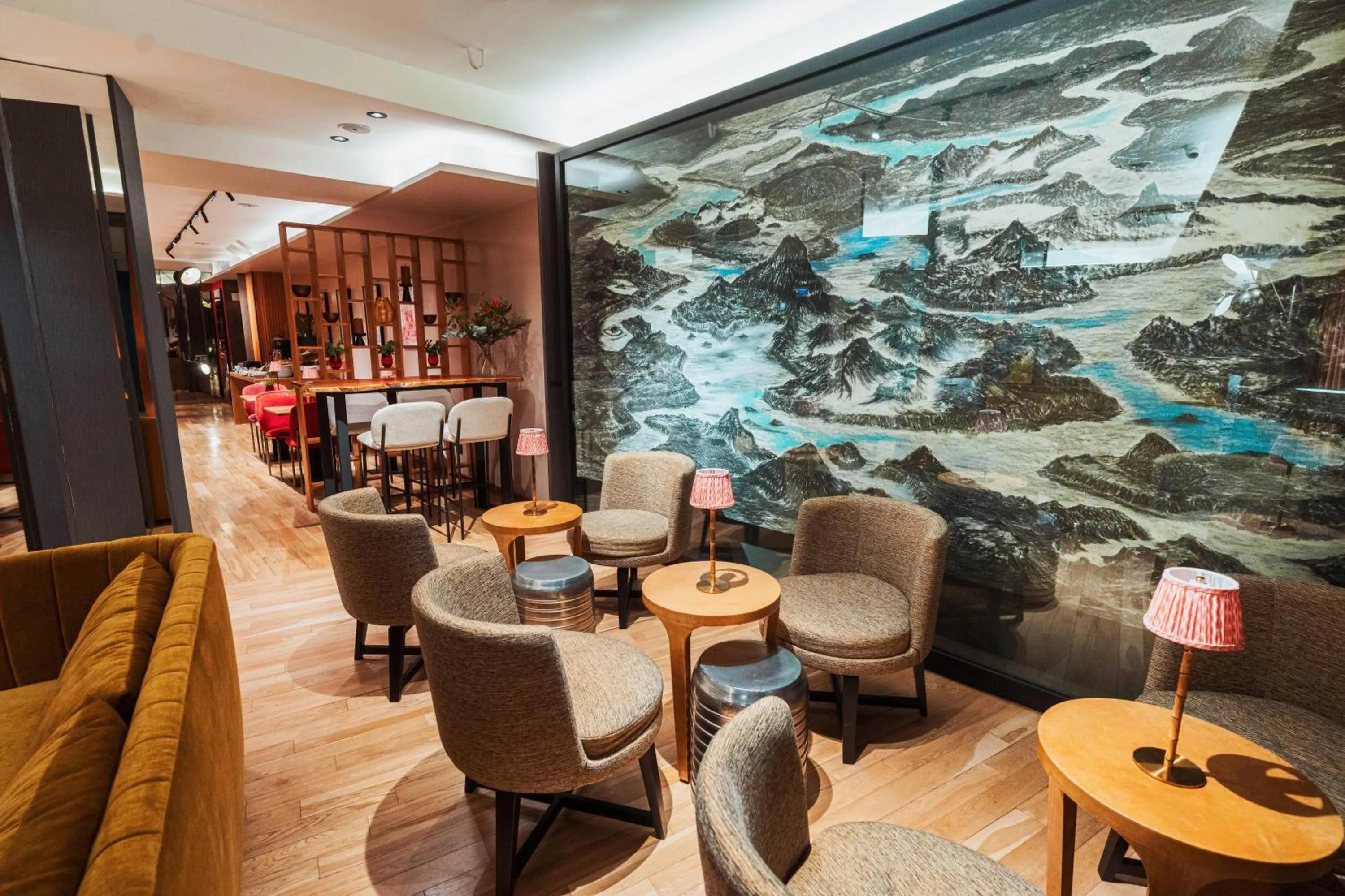 Lobby or reception in Esplendor Plaza Francia