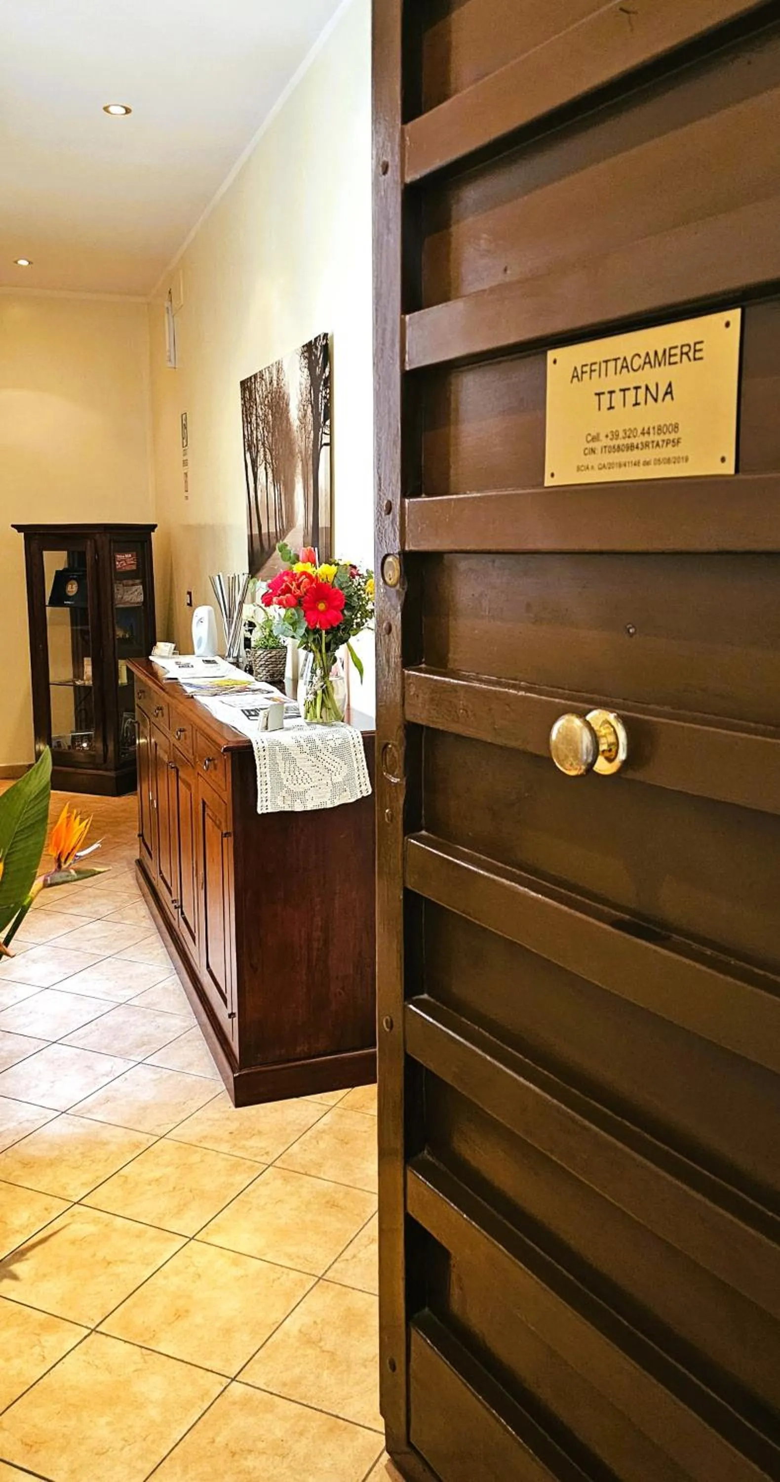 Facade/entrance in Titina B&B