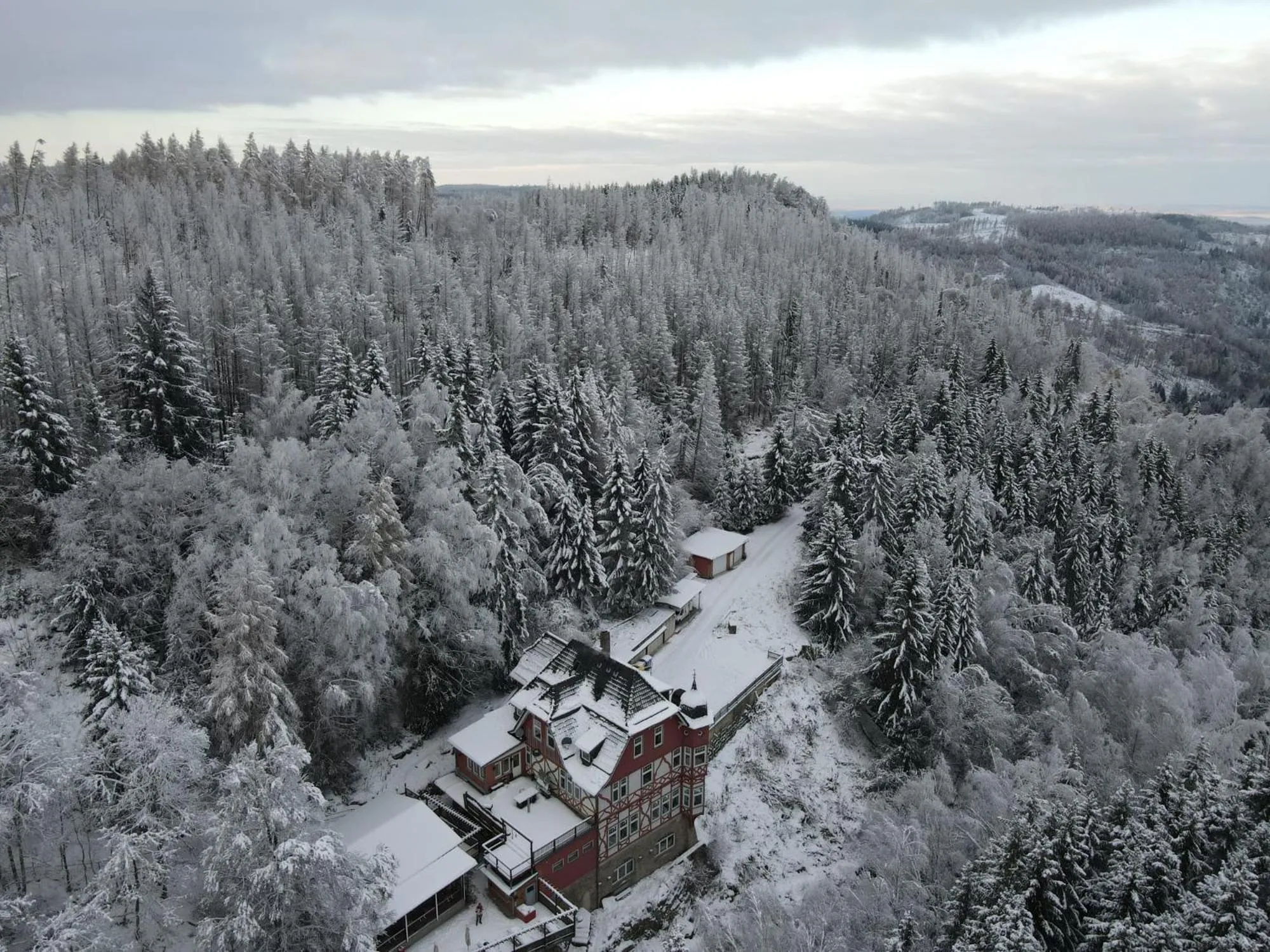 Property building in Waldgasthaus & Berghotel Steinerne Renne
