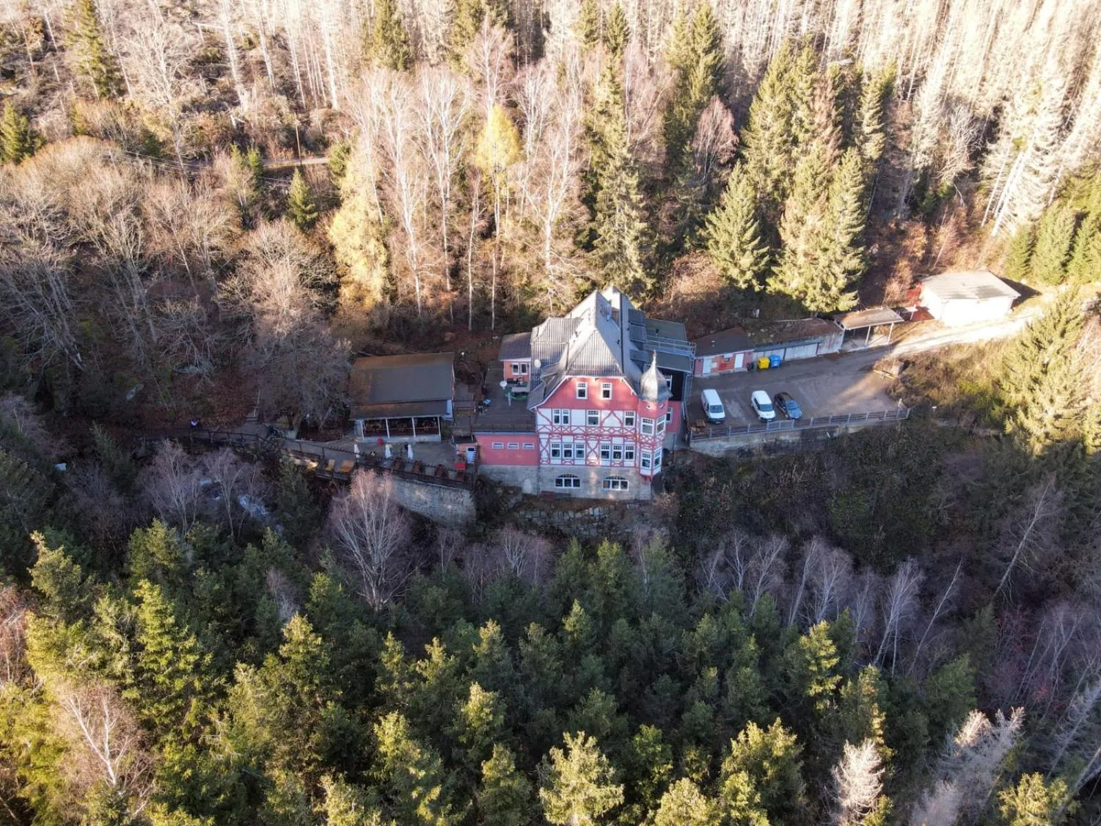 Property building in Waldgasthaus & Berghotel Steinerne Renne