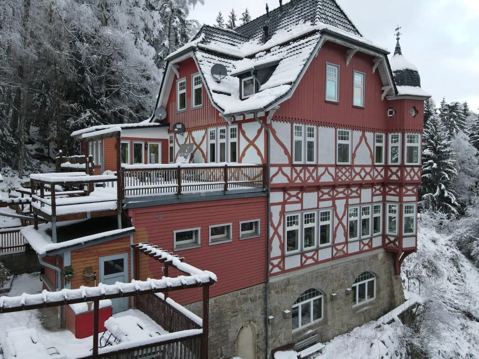 Property building in Waldgasthaus & Berghotel Steinerne Renne