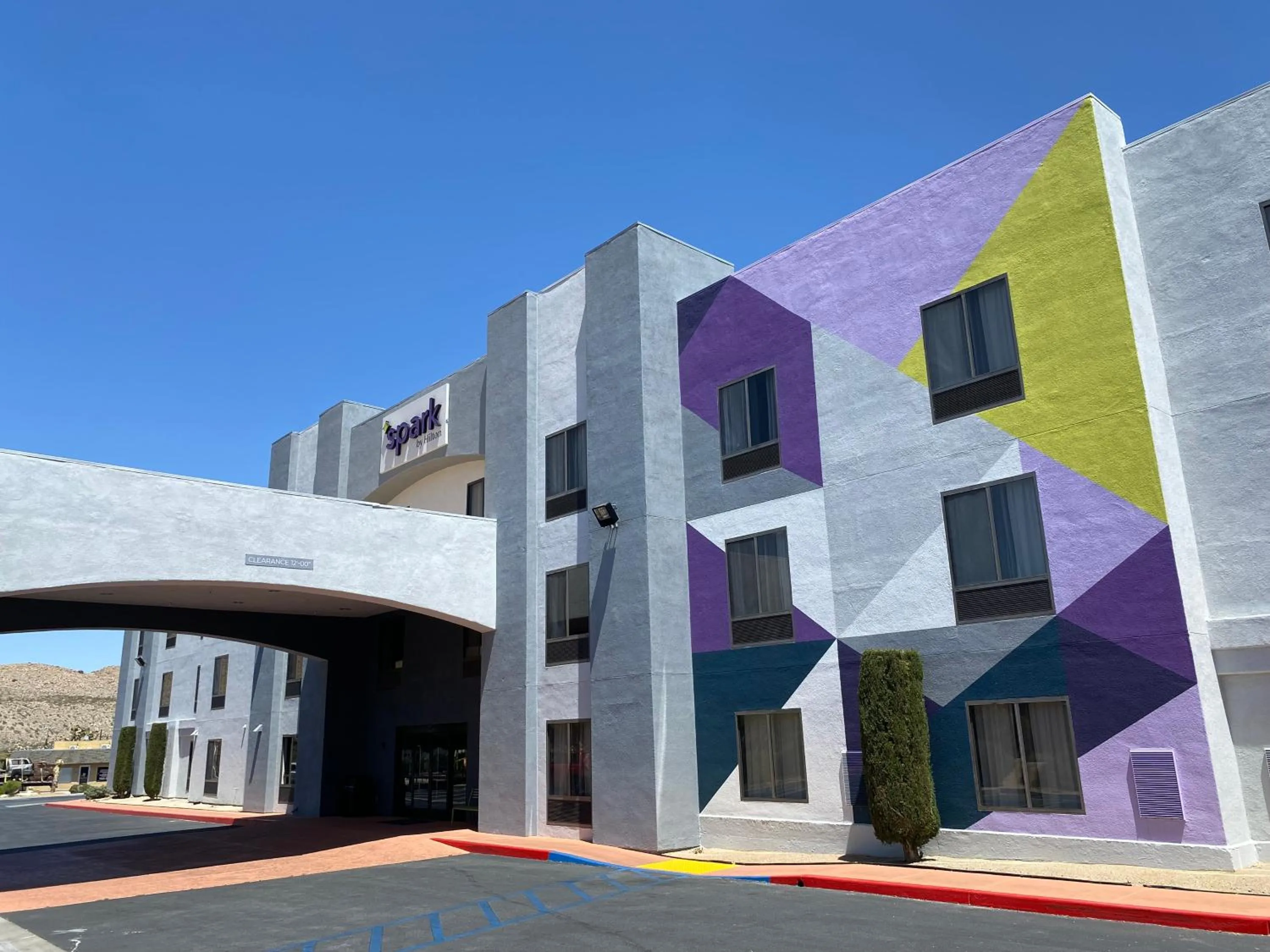 Property building in Spark by Hilton Yucca Valley Joshua Tree