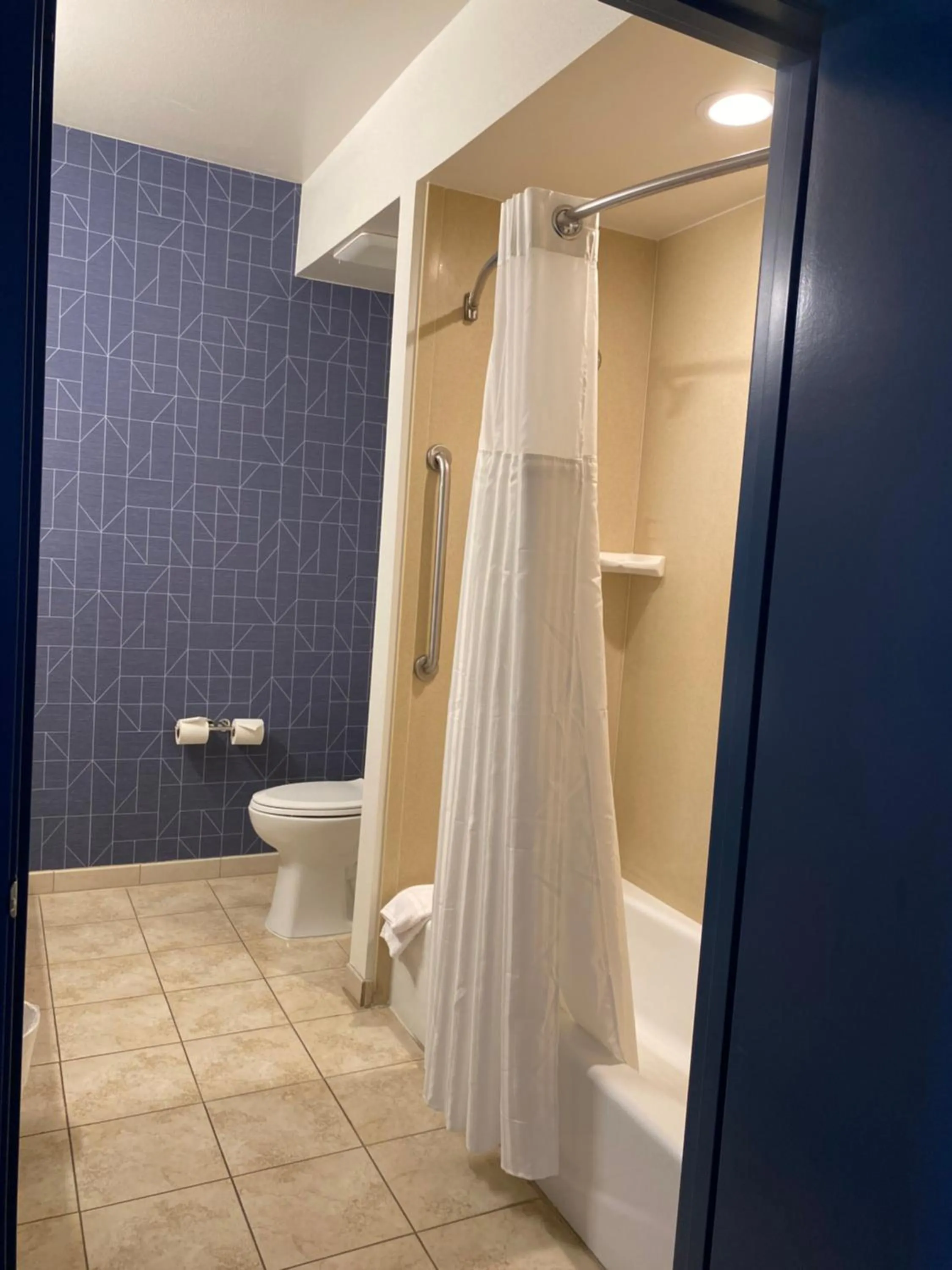 Bathroom in Spark by Hilton Yucca Valley Joshua Tree