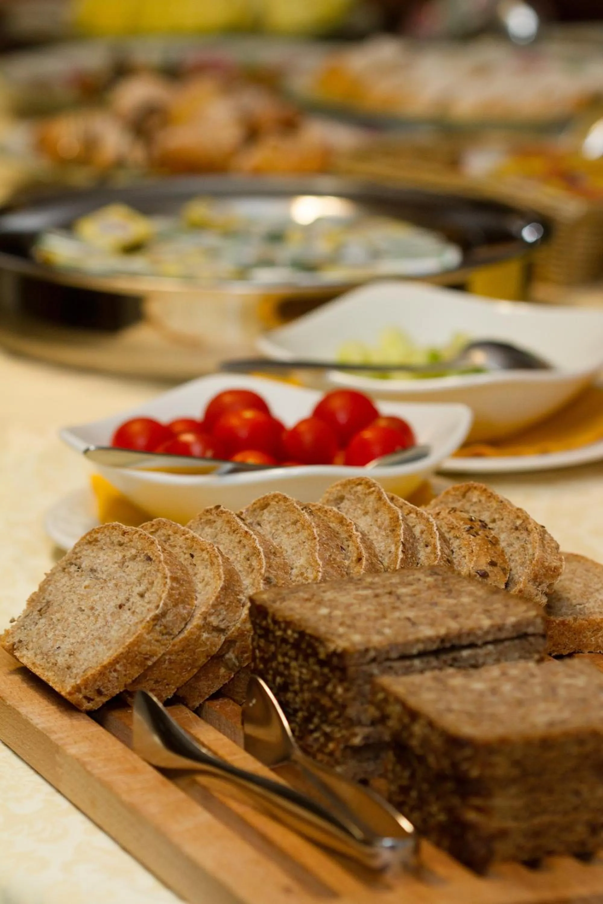 Buffet breakfast in Villa Orchidea