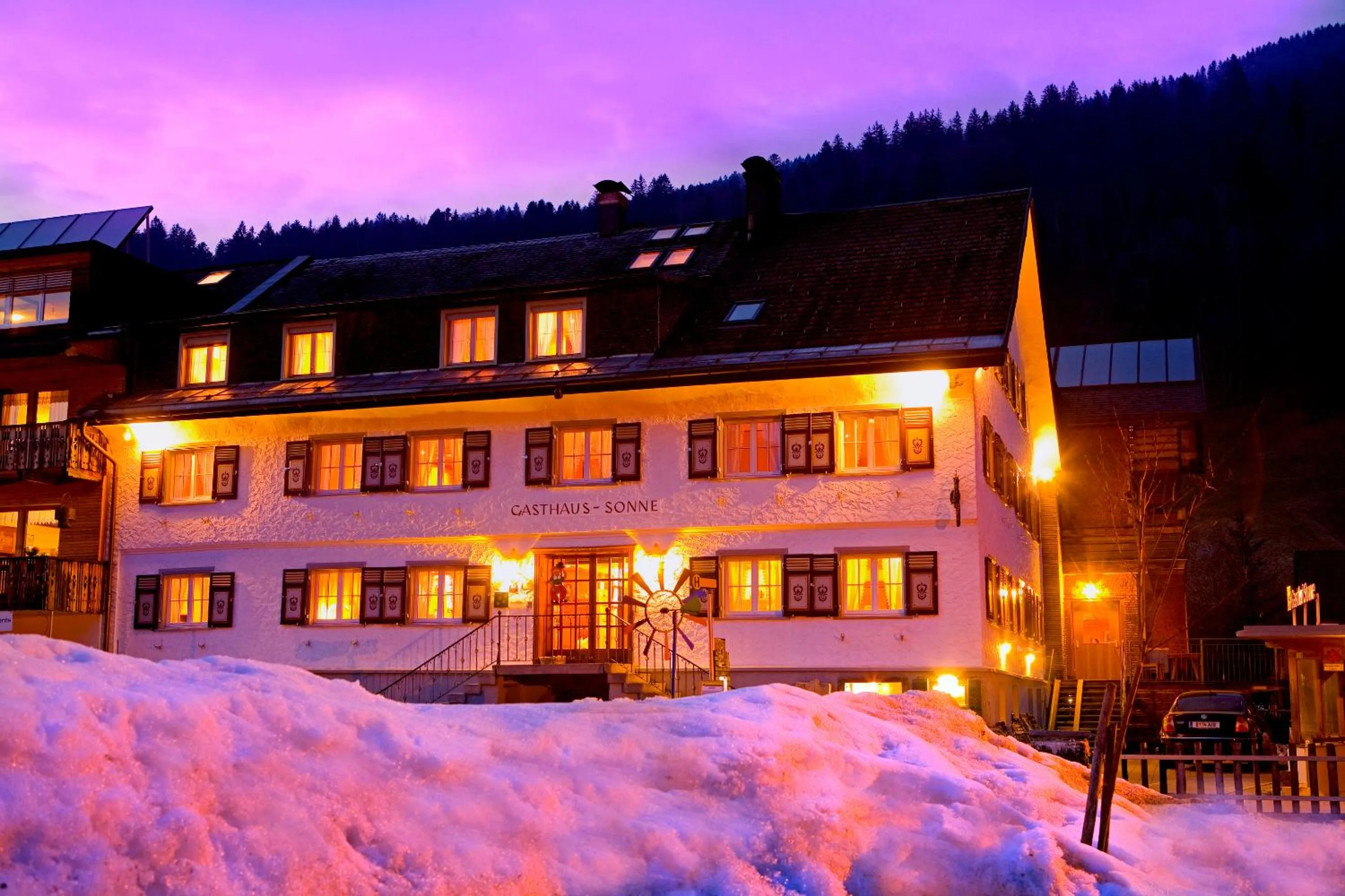 Property building in Sonne Bezau - Familotel Bregenzerwald