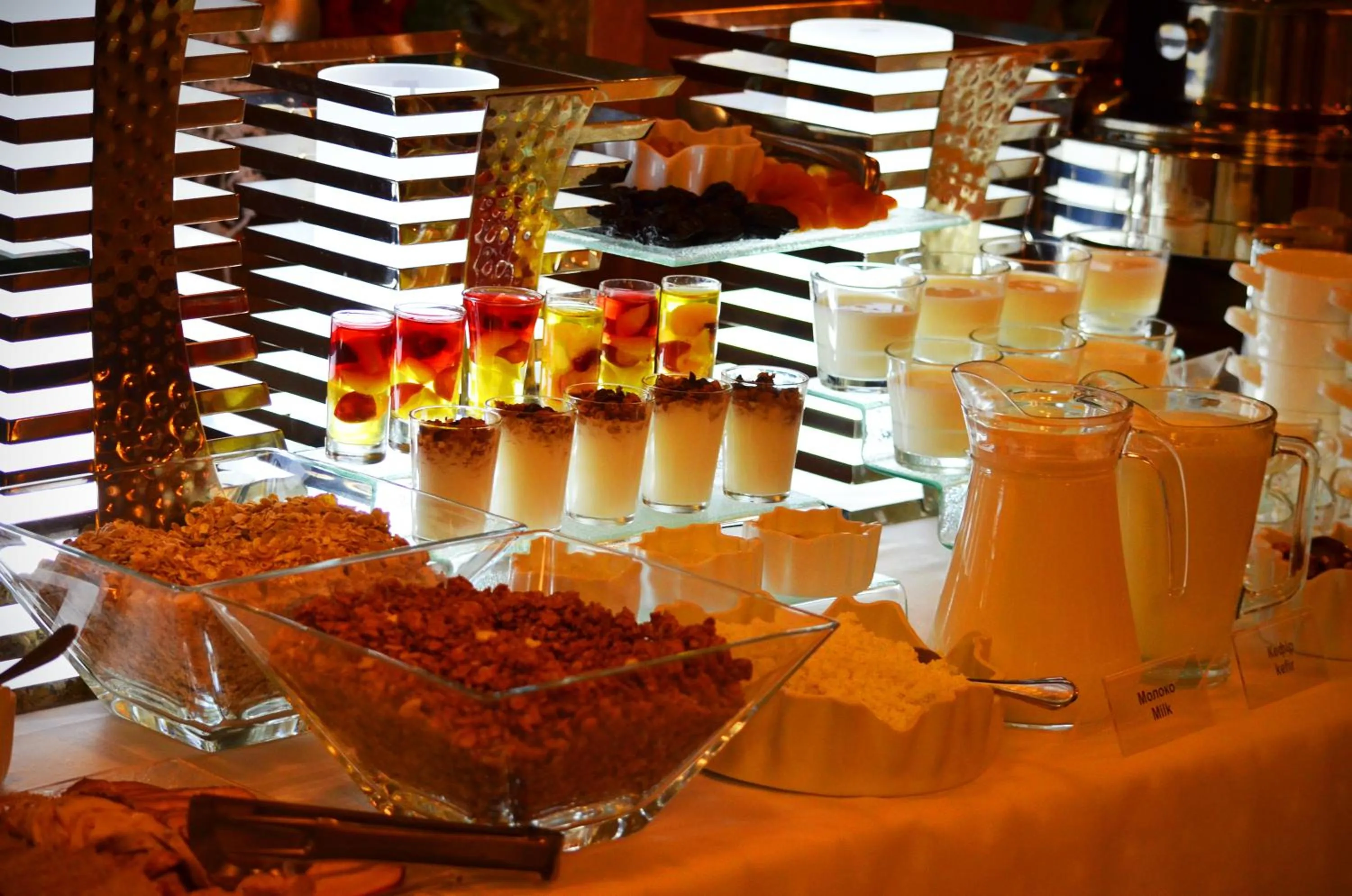 Buffet breakfast in Swiss Hotel