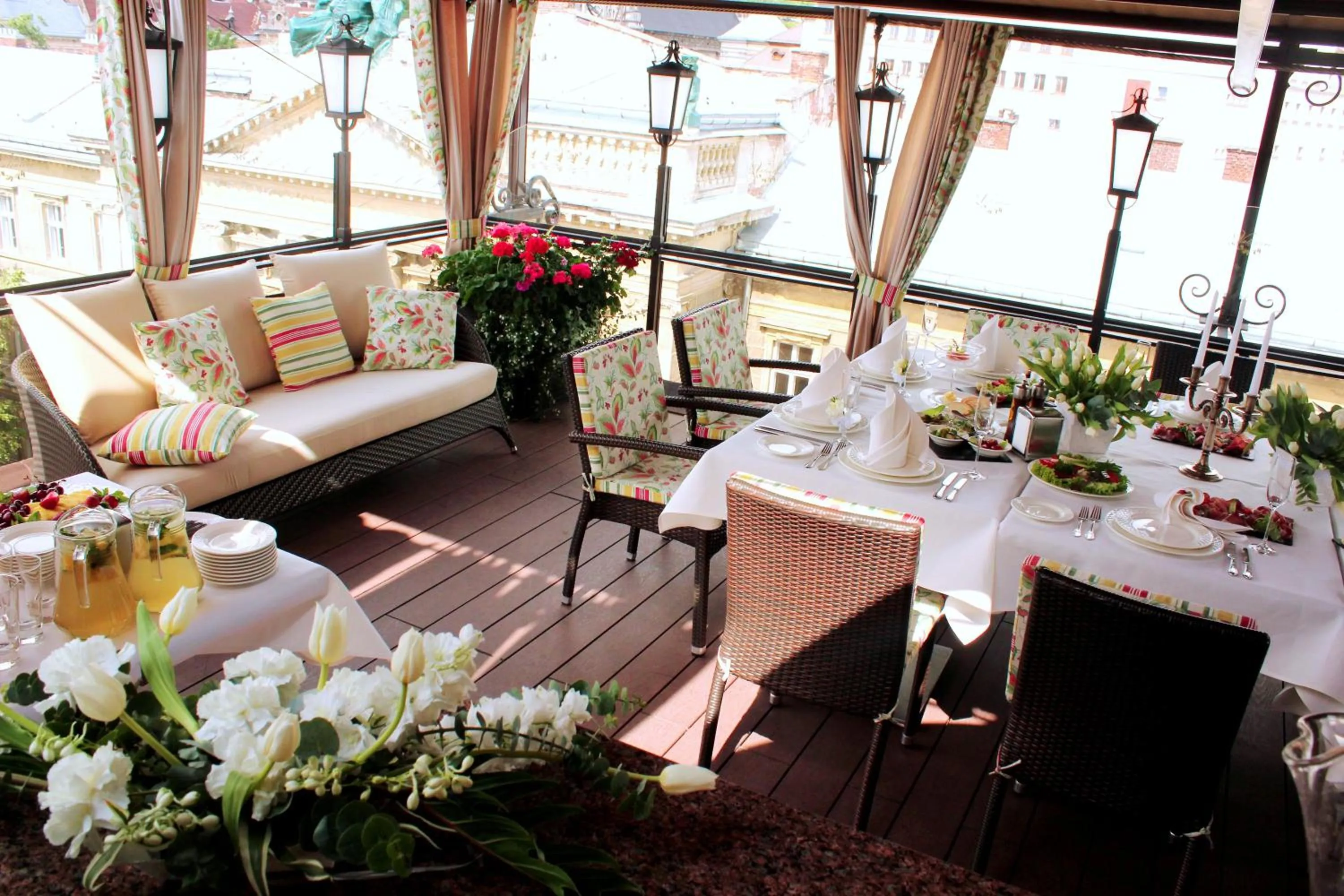 Balcony/Terrace in Swiss Hotel