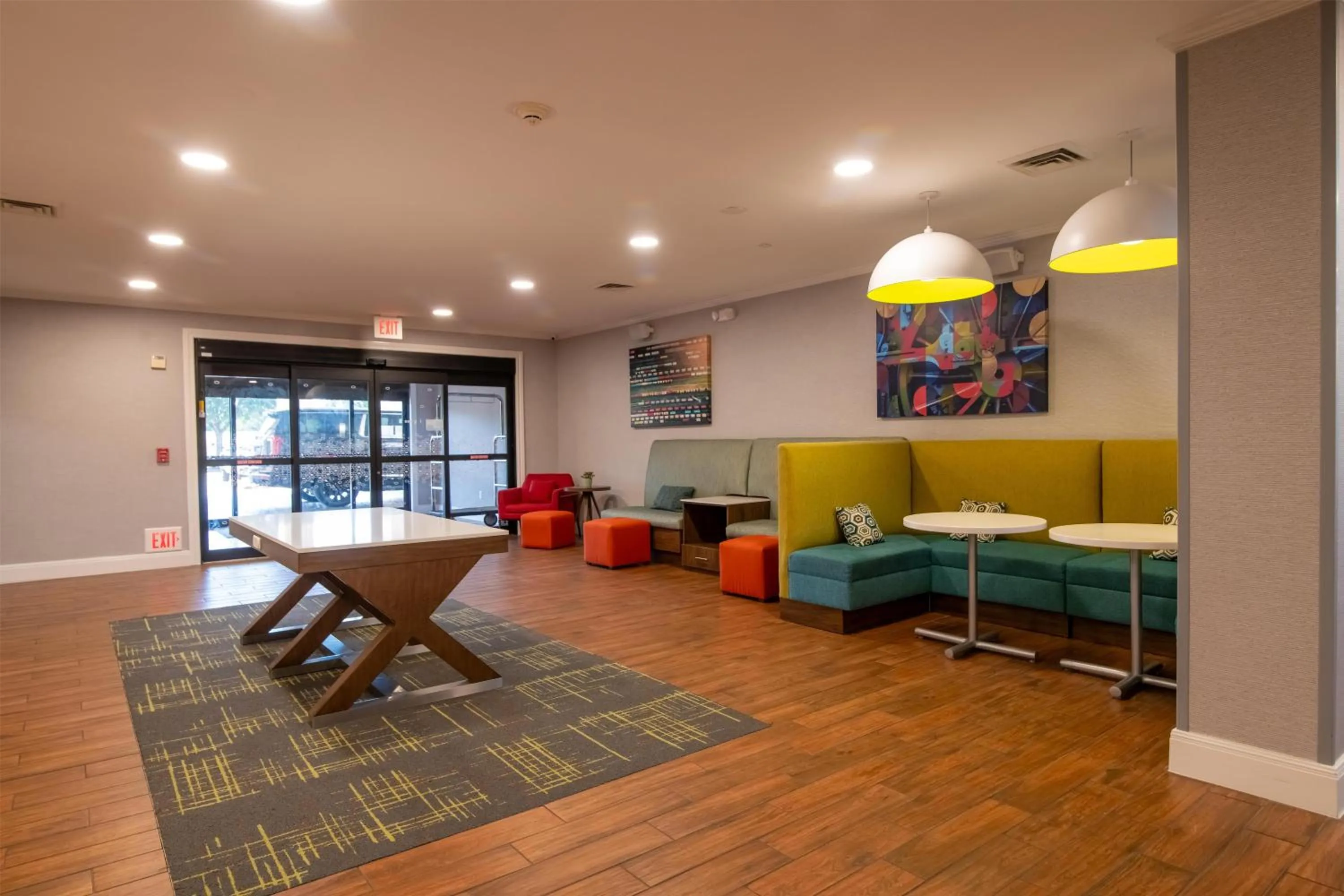 Lobby or reception in Hampton Inn & Suites College Station