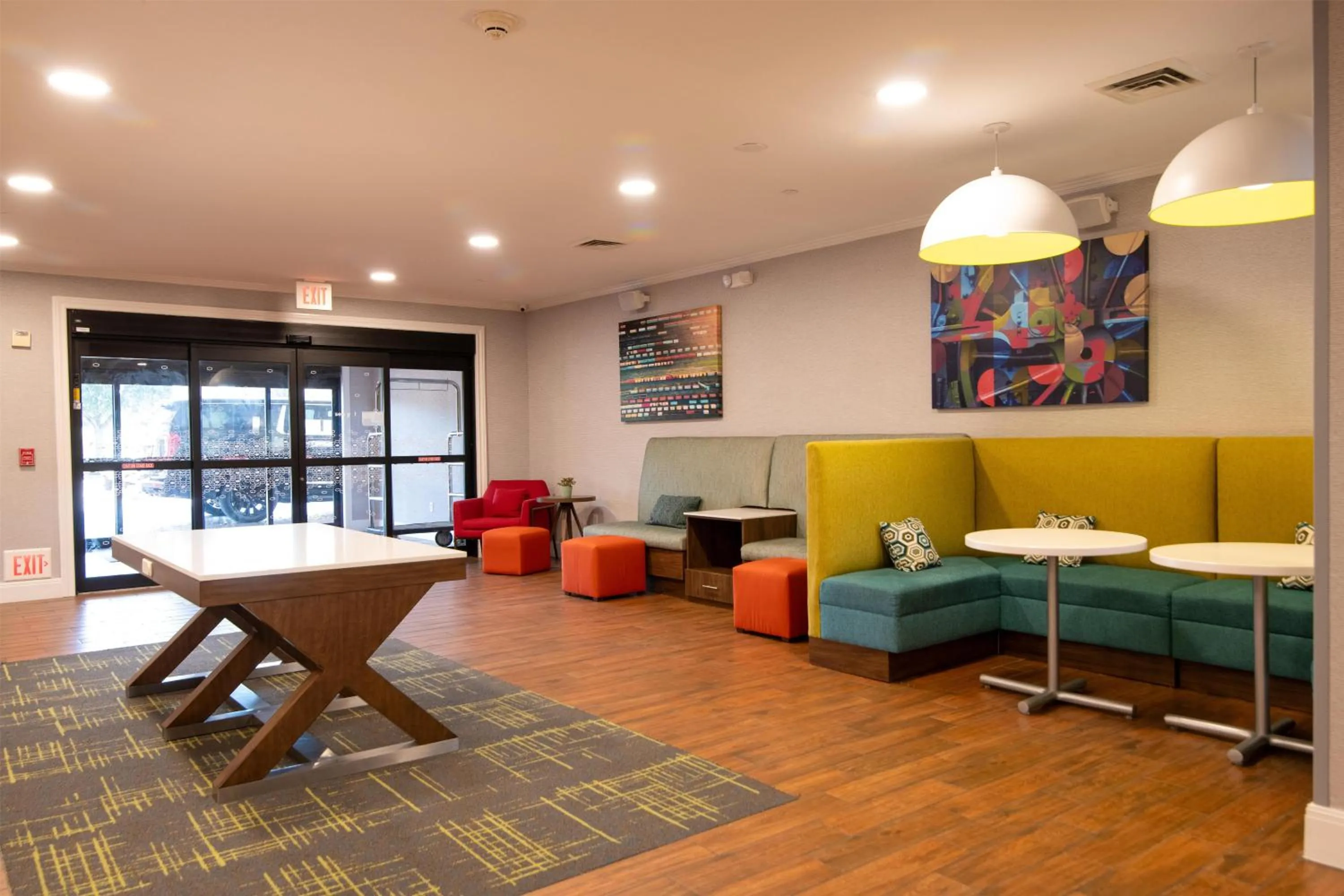 Lobby or reception in Hampton Inn & Suites College Station