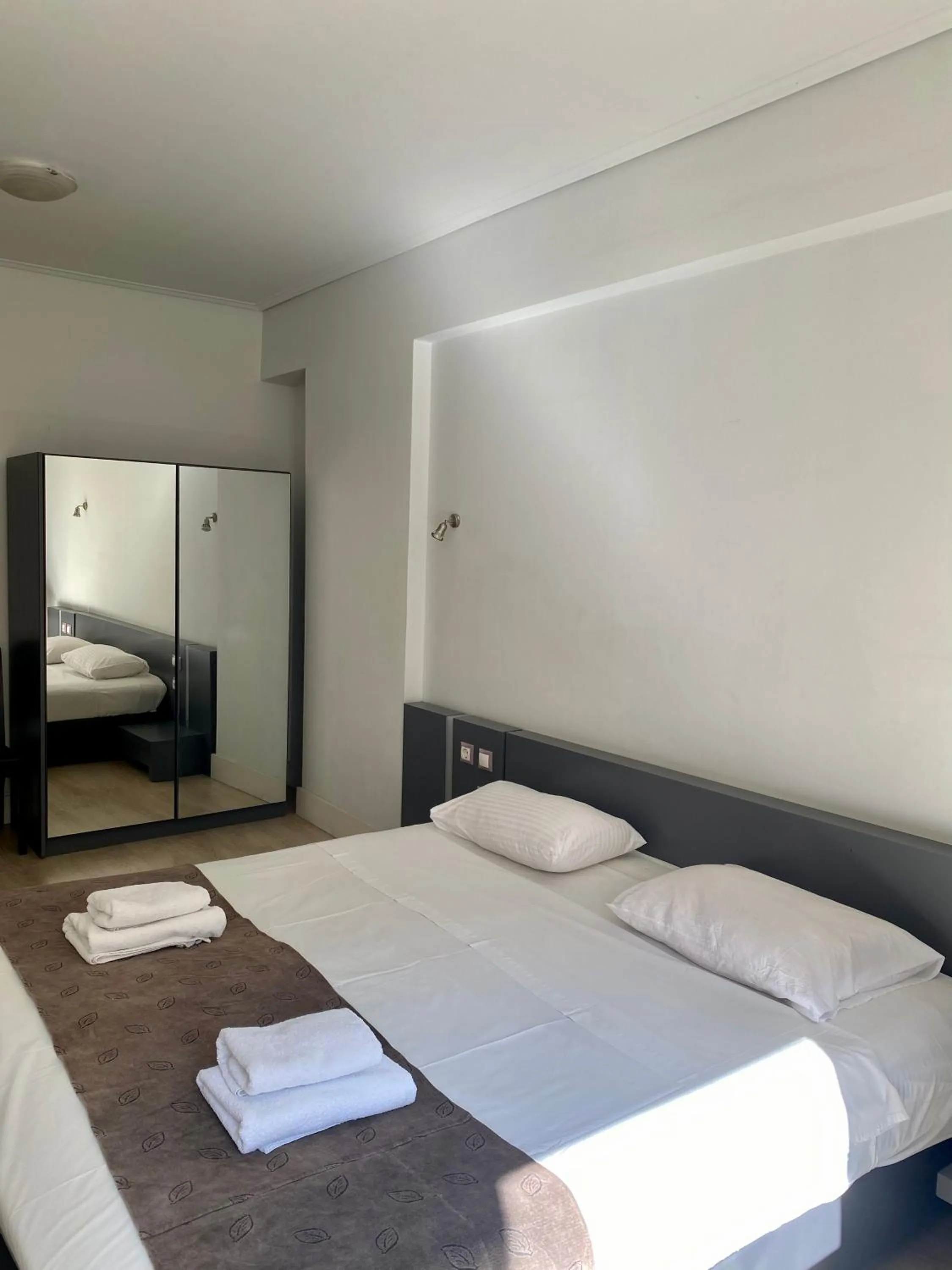 Bed in Art Suites Athens