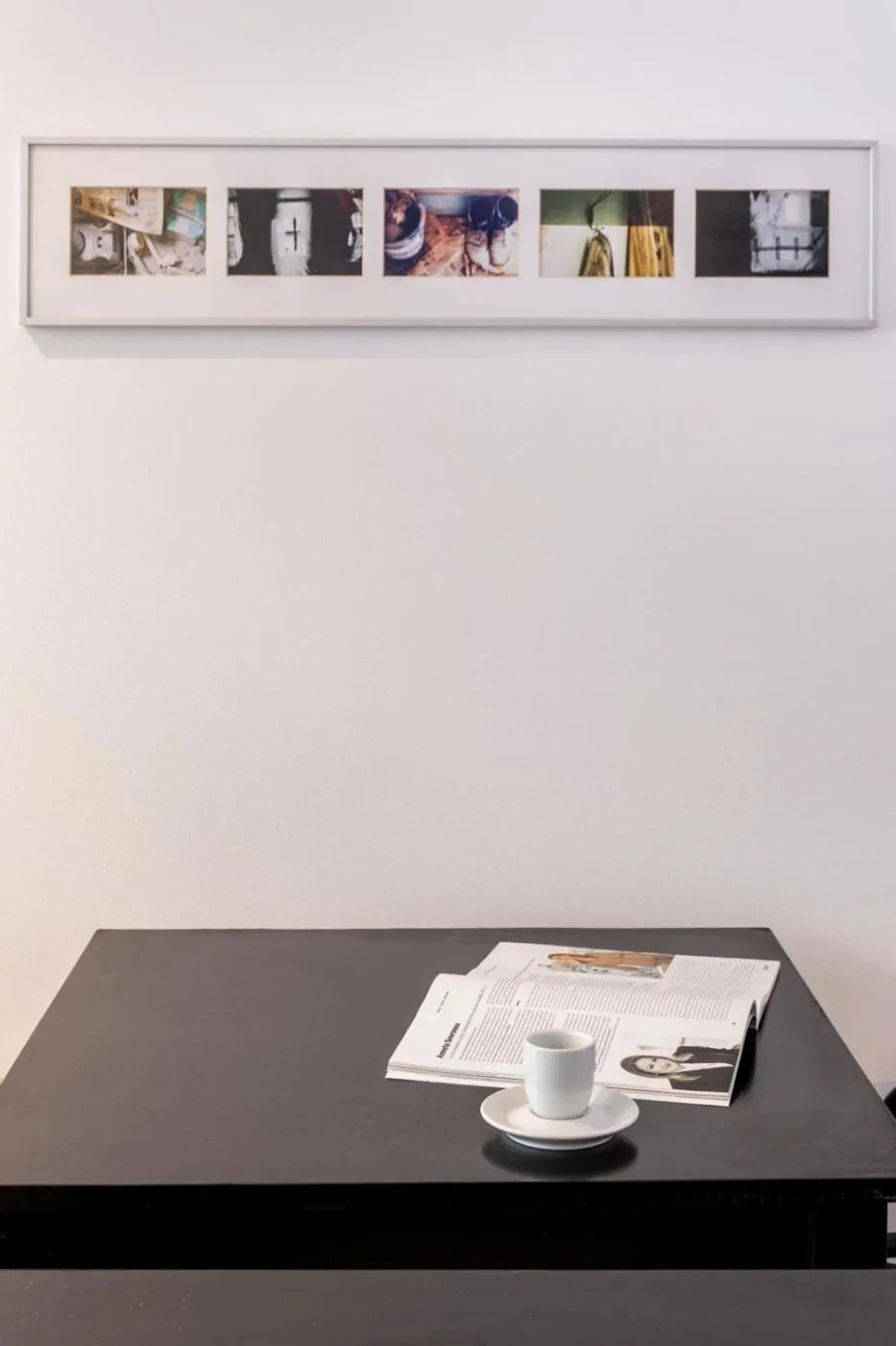 Seating area in Art Suites Athens