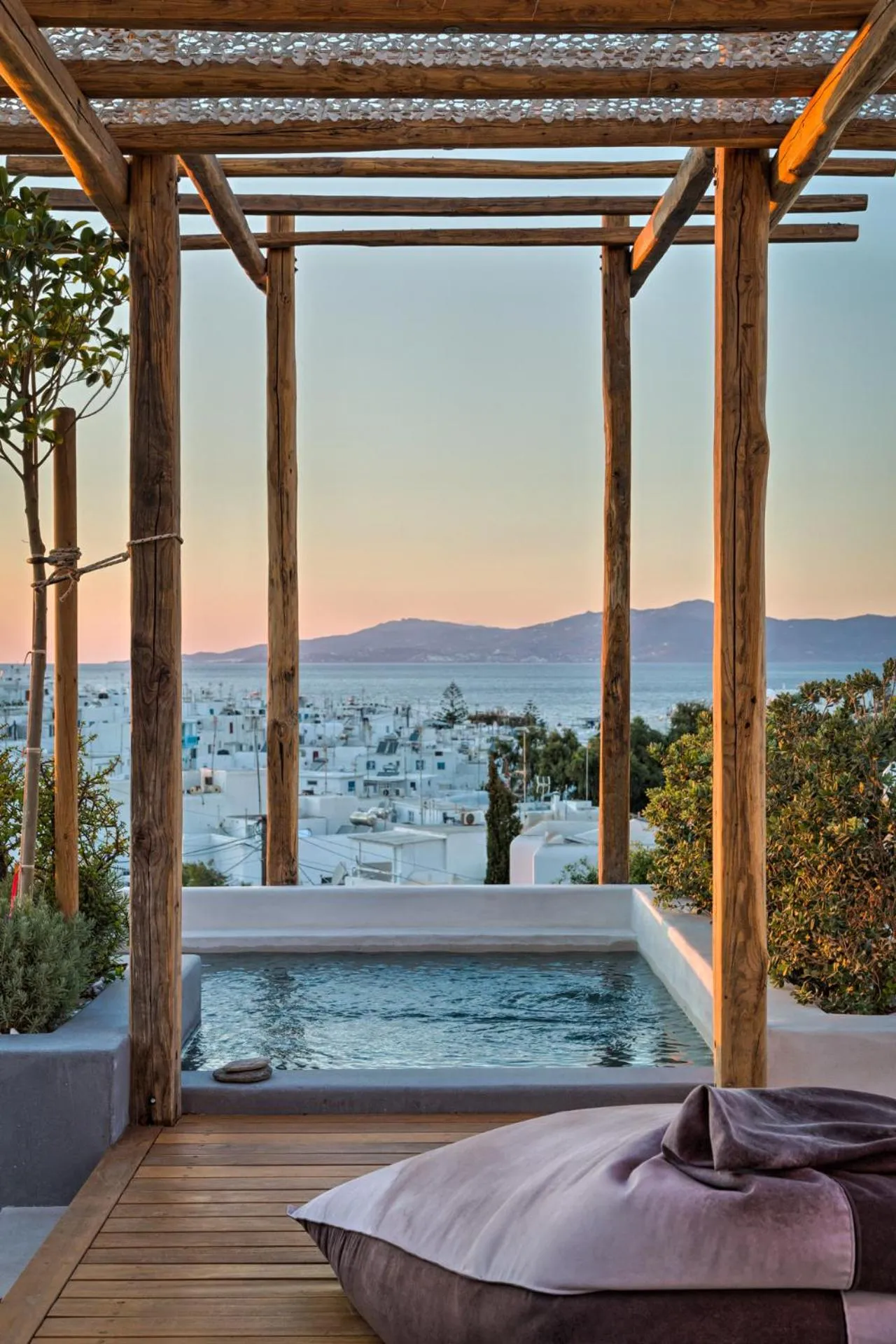 City view in Belvedere Mykonos - Main Hotel - The Leading Hotels of the World