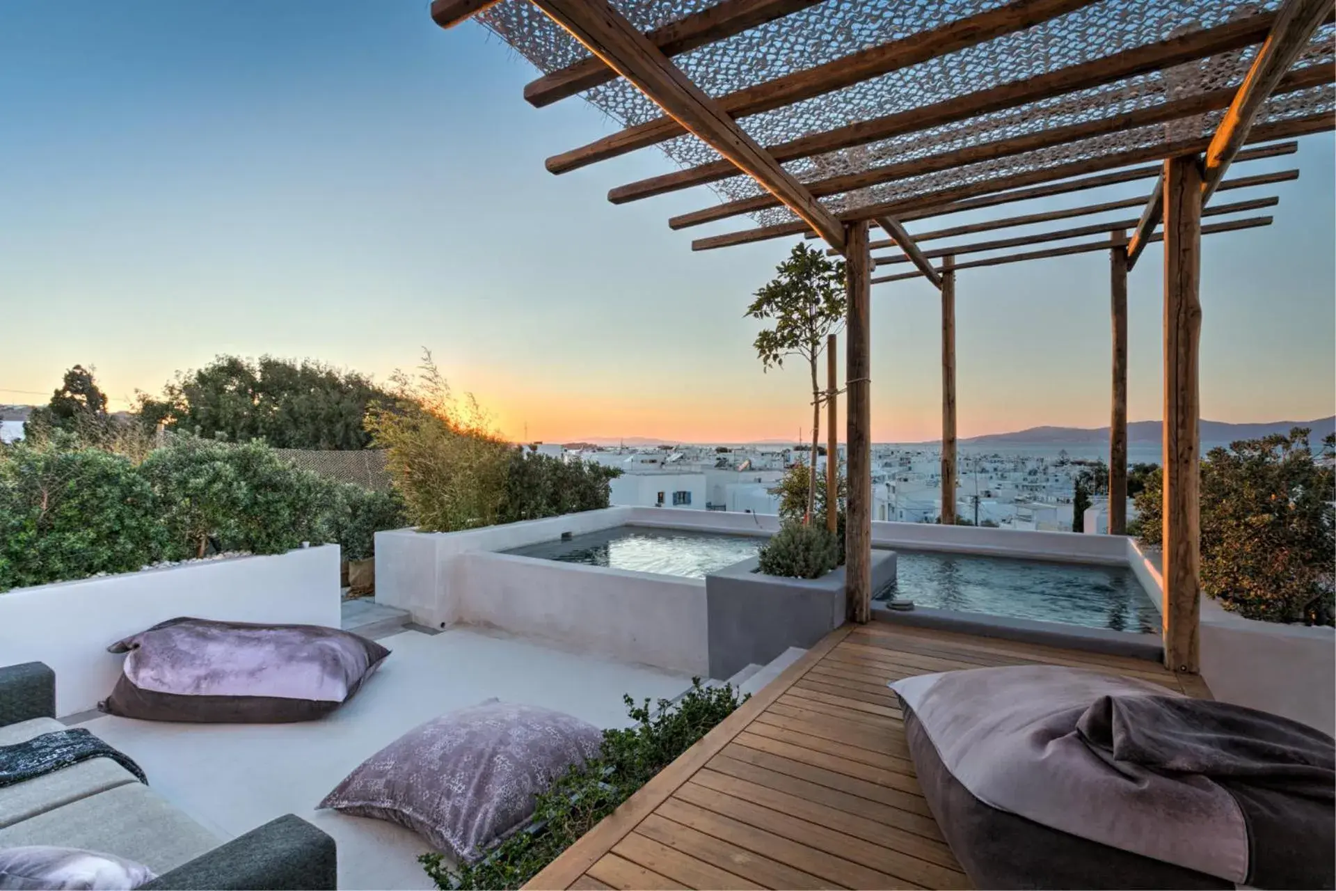 7 Bedroom Nextdoor Villa (9.8 feet from main hotel - sleeps 19 people) in Belvedere Mykonos - Main Hotel - The Leading Hotels of the World 7 Bedroom Nextdoor Villa (9.8 feet from main hotel - sleeps 19 people) in Belvedere Mykonos - Main Hotel - The Leading Hotels of the World