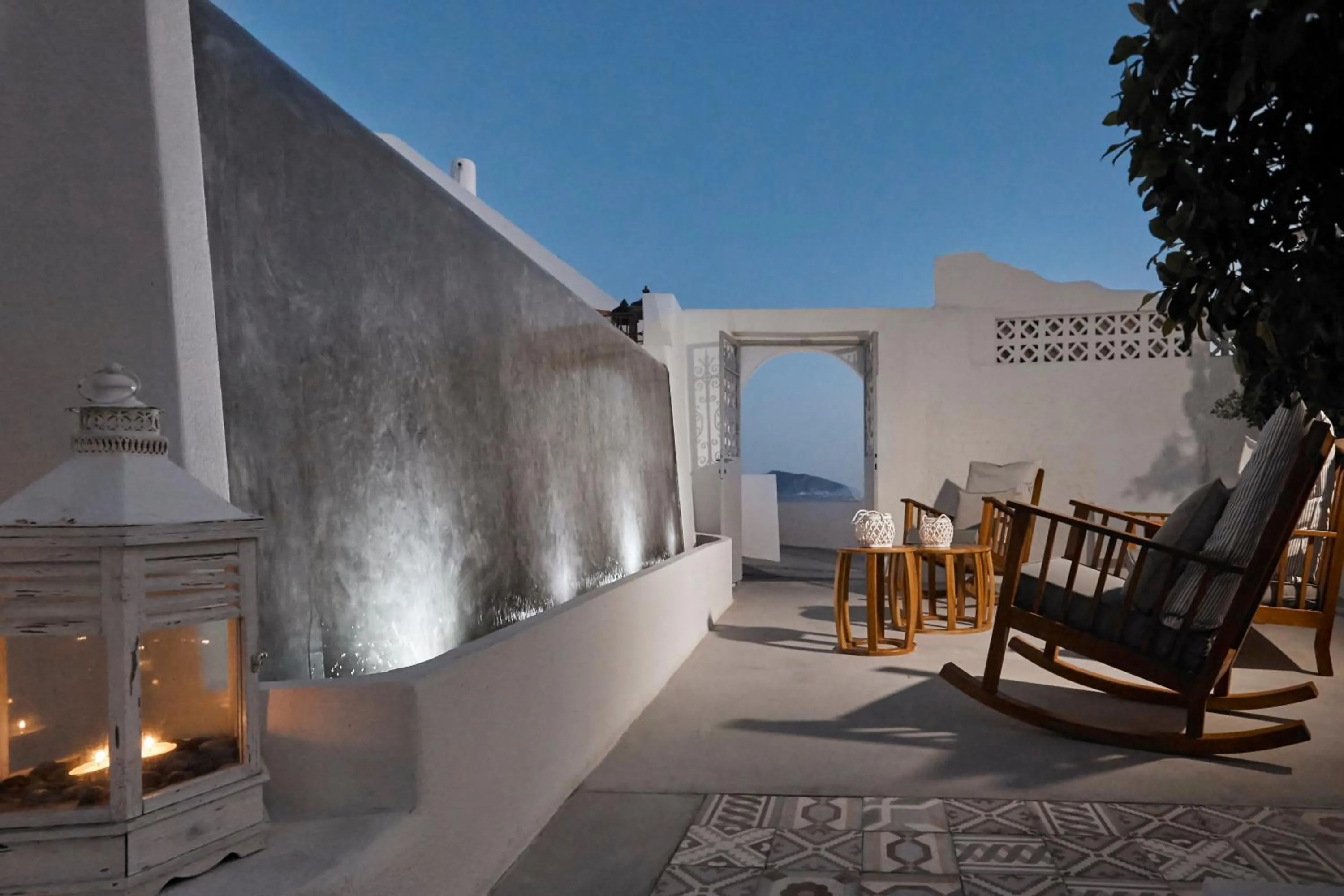 Patio in Senses Suites