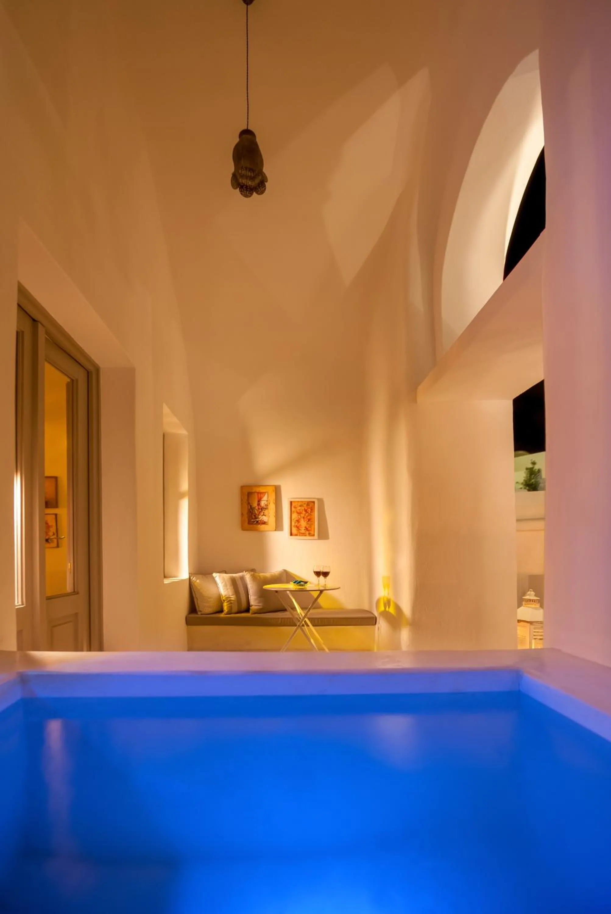 Hot Tub in Senses Suites