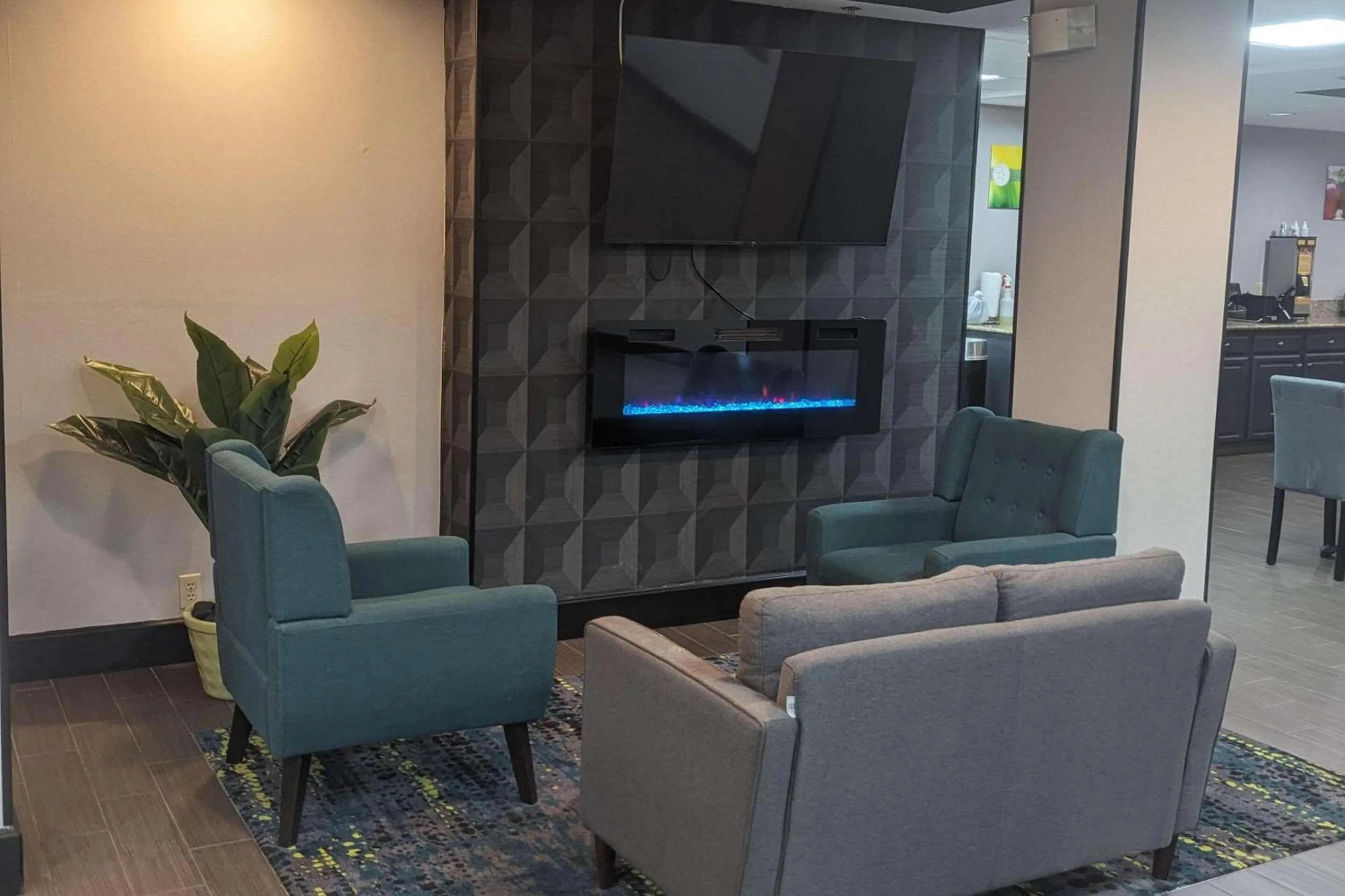 Lobby or reception in Quality Inn Danville - University Area