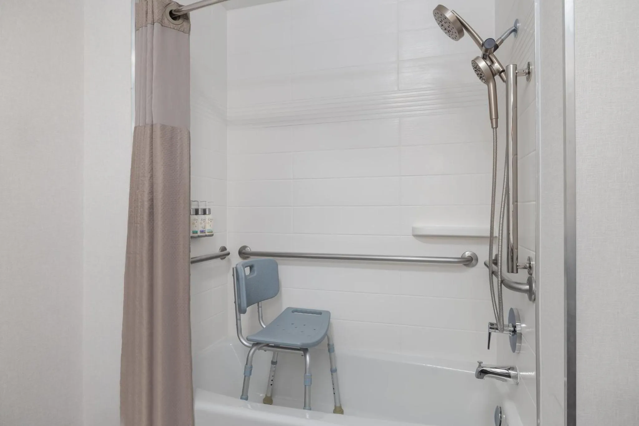 Bathroom in Garner Hotel Boise Airport by IHG