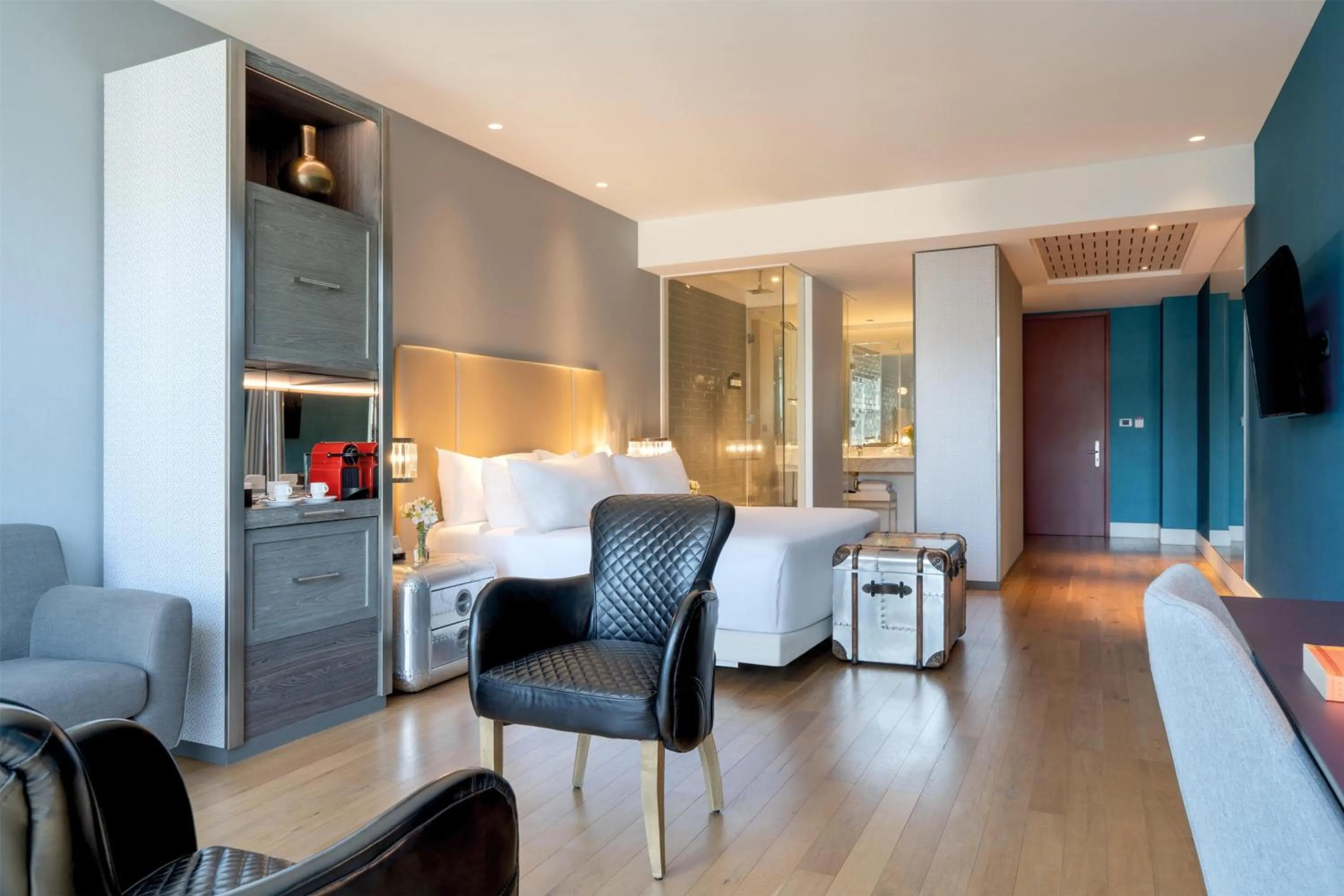 Bedroom in NH Collection Santiago Casacostanera