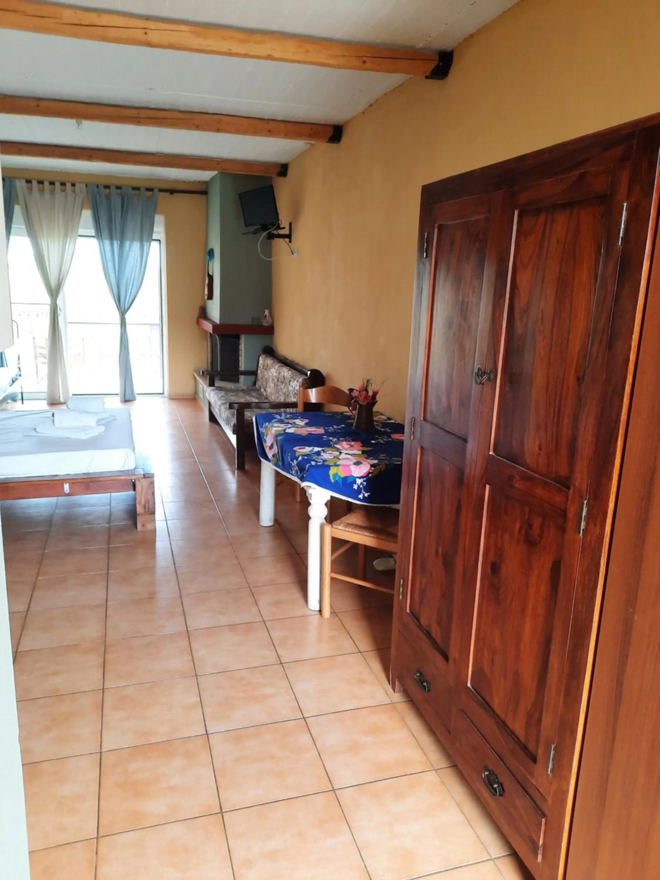 Bed in O Xenonas Ton Mylon