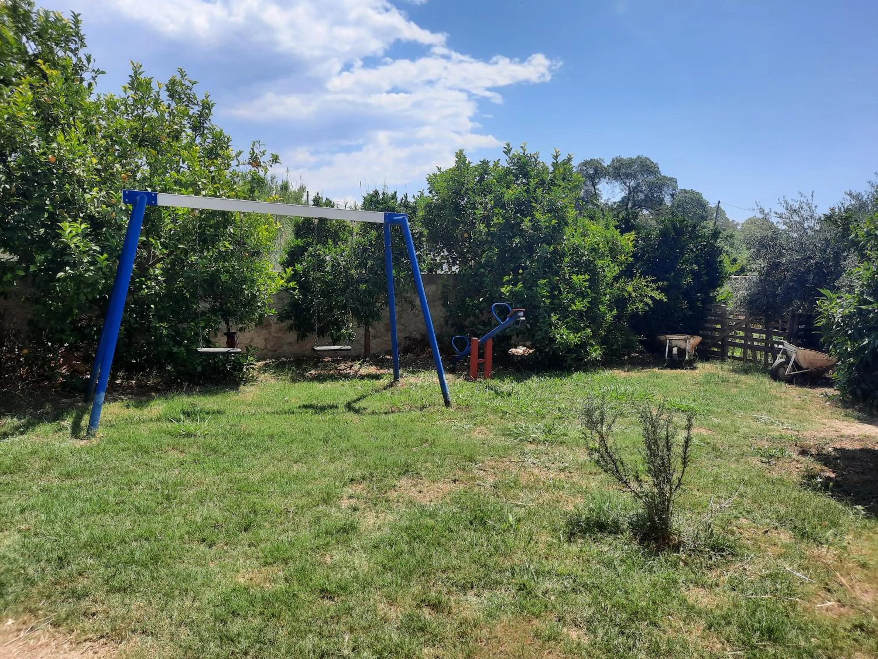 Children play ground in O Xenonas Ton Mylon