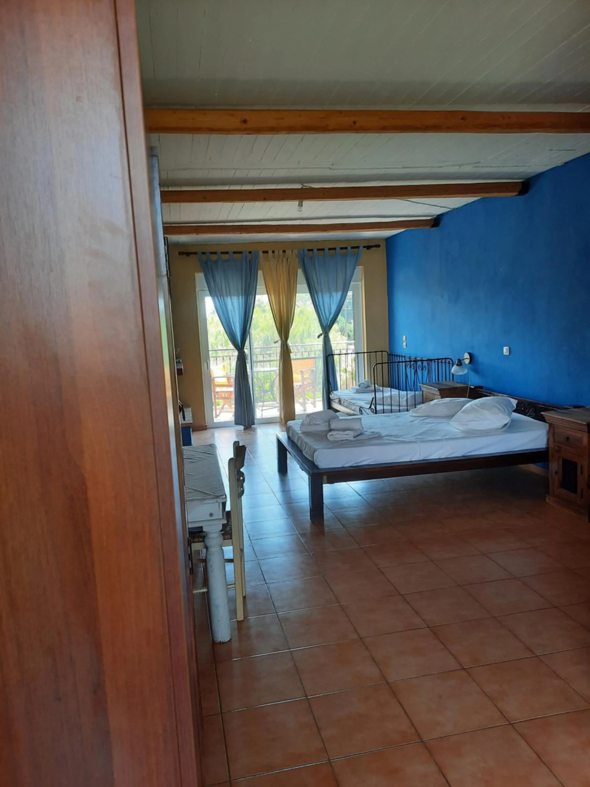 Bed in O Xenonas Ton Mylon