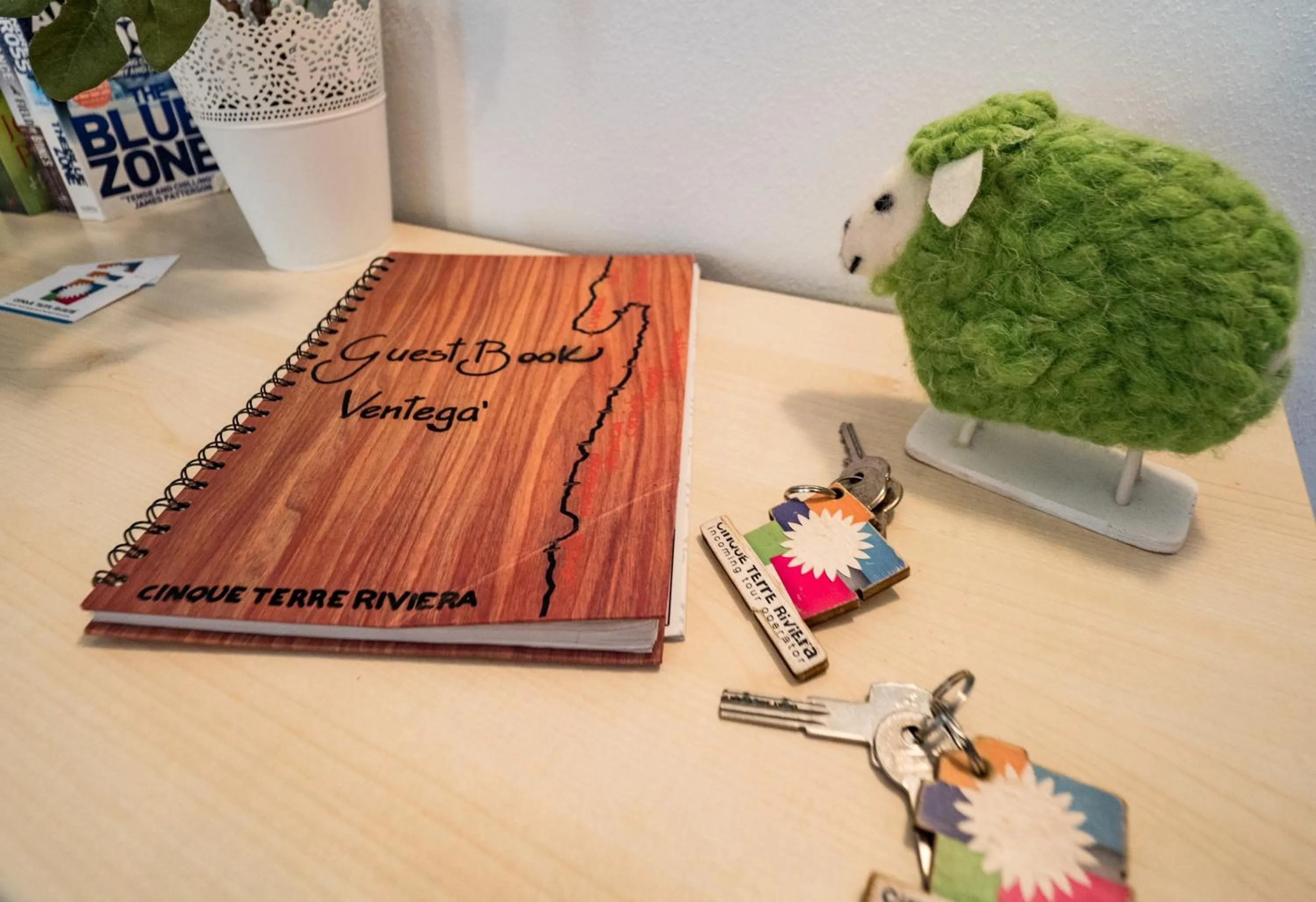 Decorative detail in Ventegà Sea View Apartment with Balcony