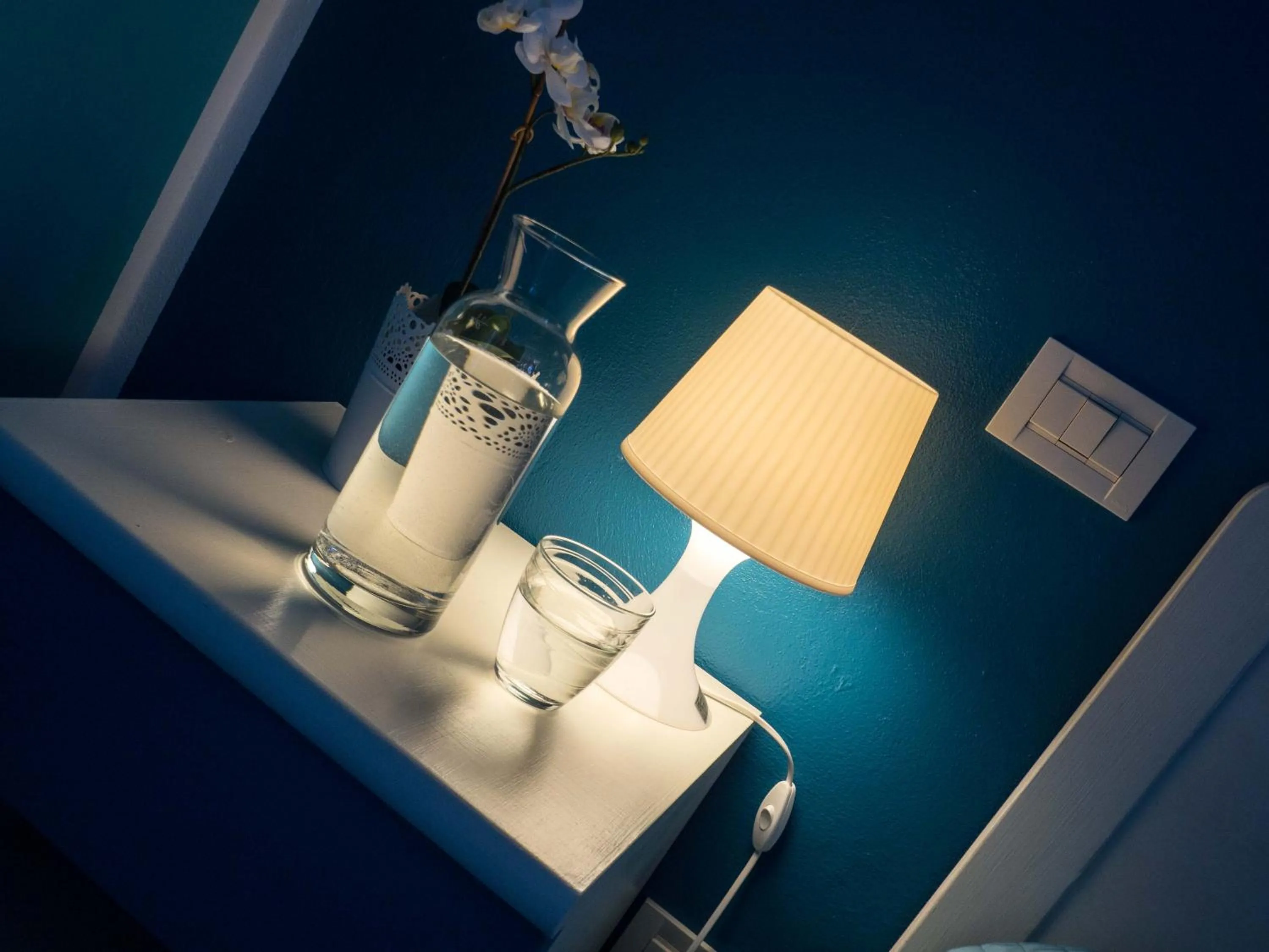 Decorative detail, Bed in Ventegà Sea View Apartment with Balcony