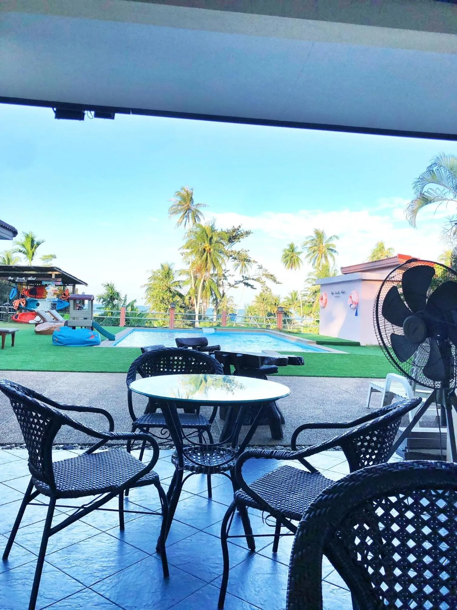 Pool view in Sleep Soundly By The Sea