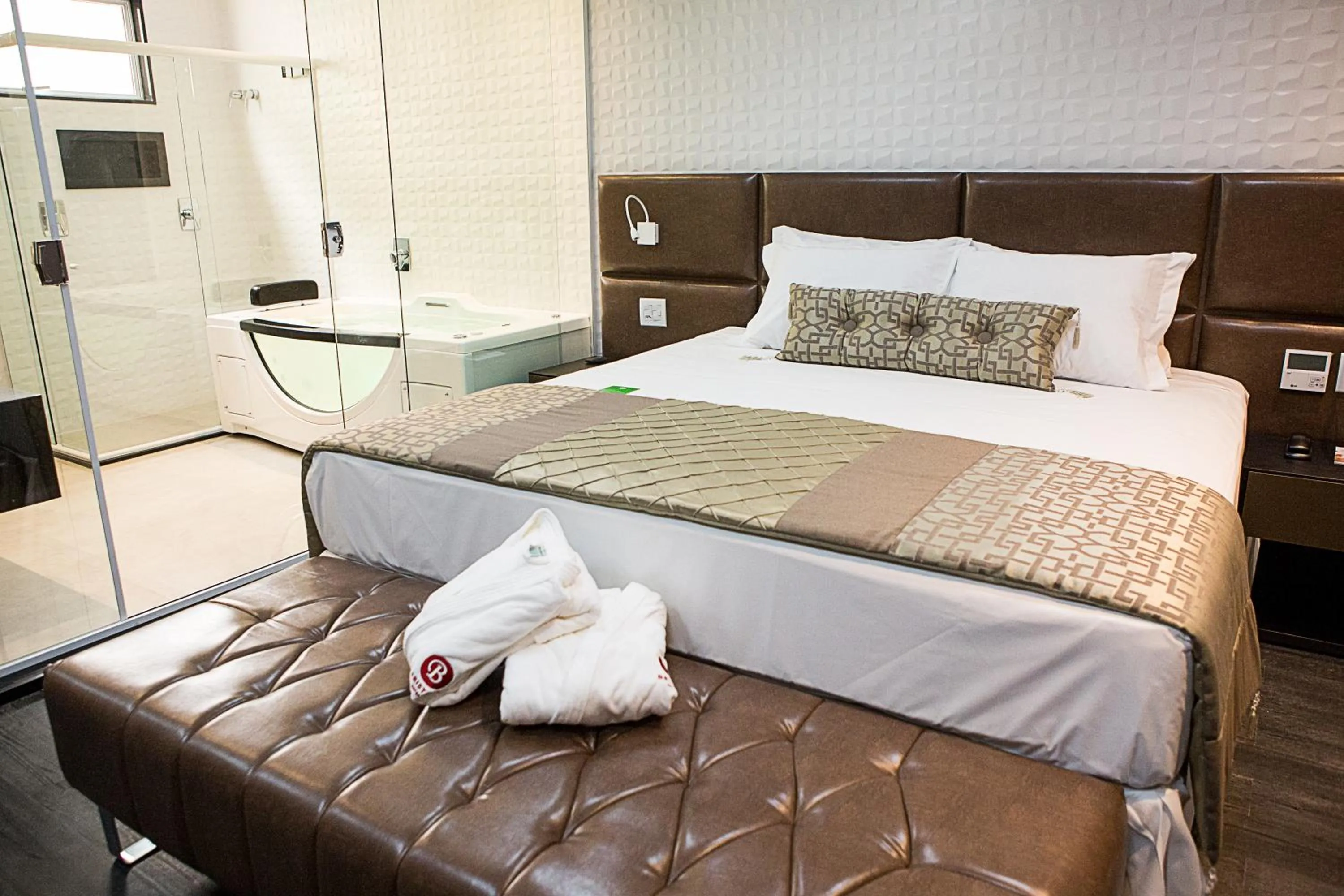 Bed in Bristol Viçosa Hotel