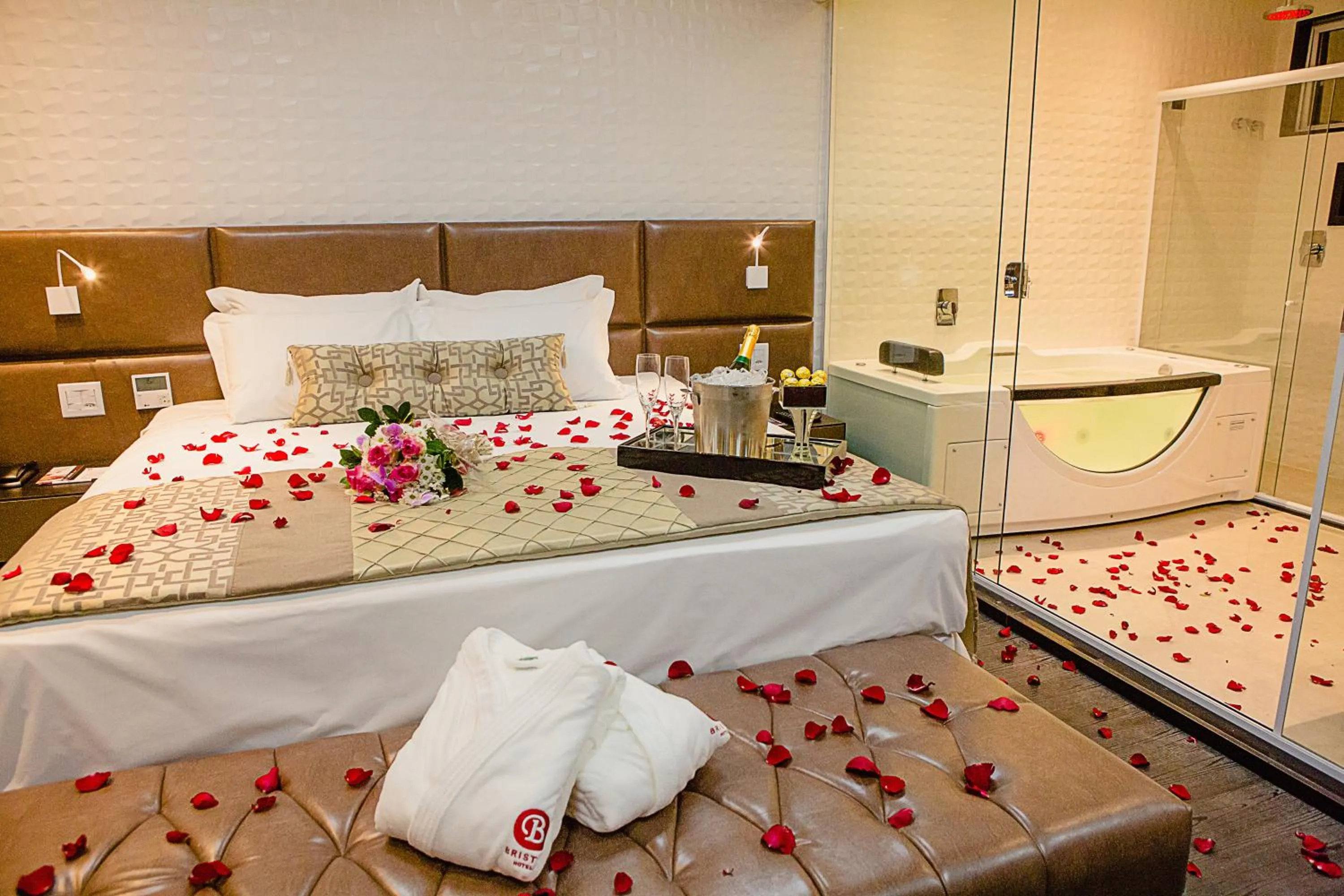 Bed in Bristol Viçosa Hotel