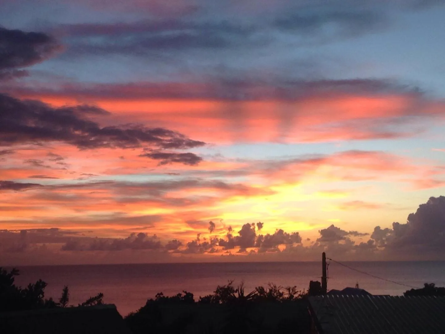 Sea view in Gite LES CALEBASSIERS