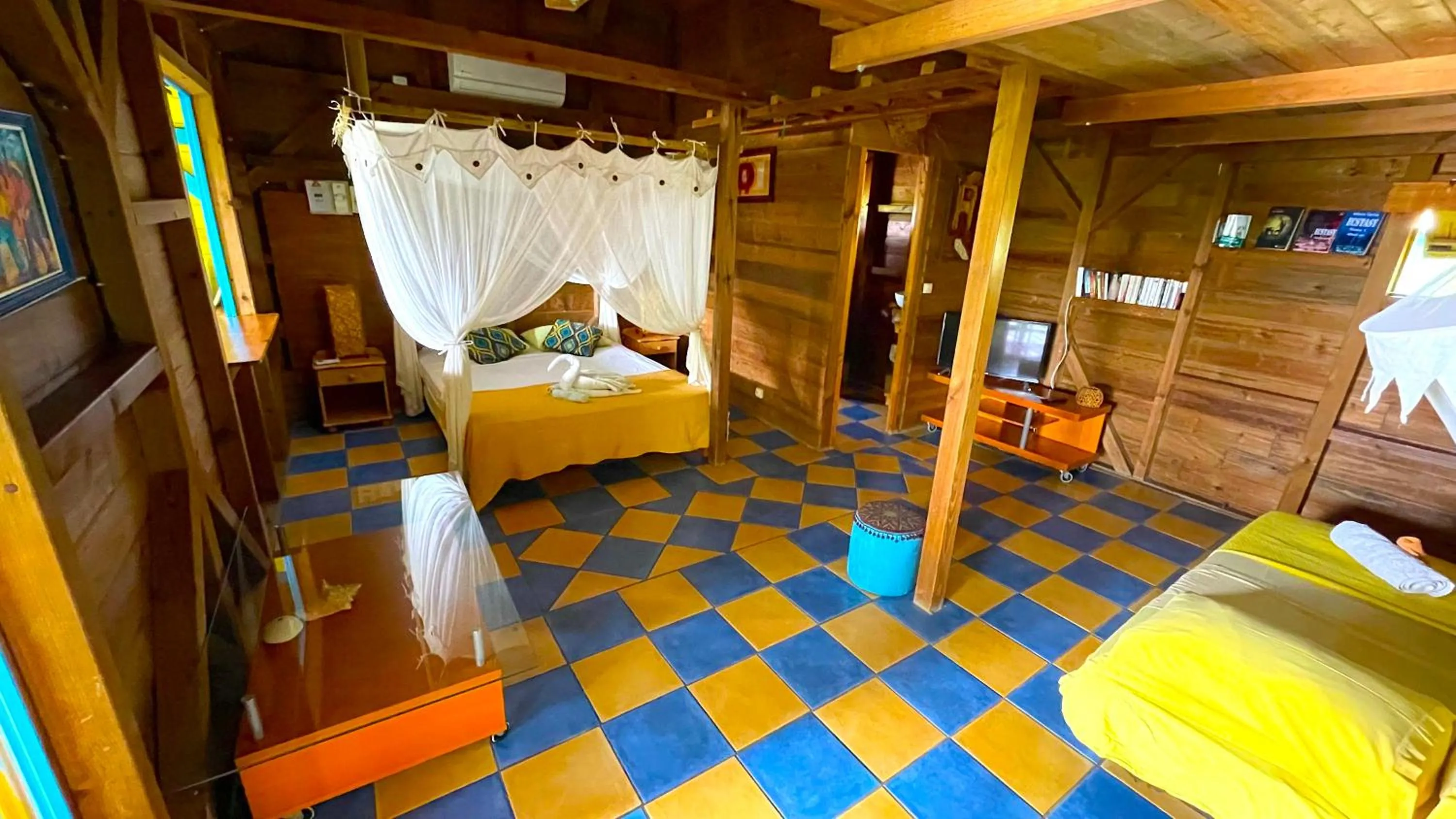 Bed in Gite LES CALEBASSIERS