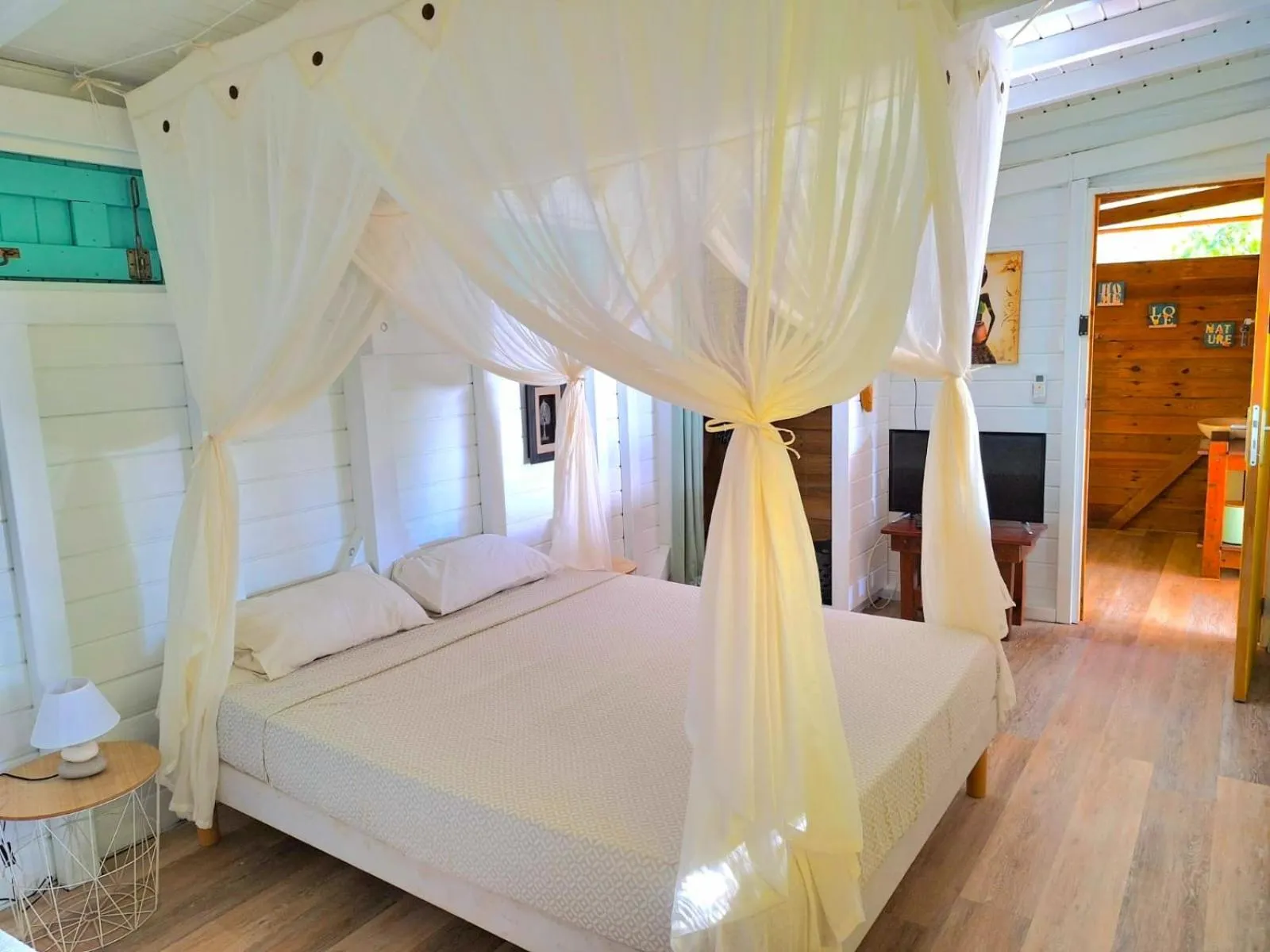 Bed in Gite LES CALEBASSIERS