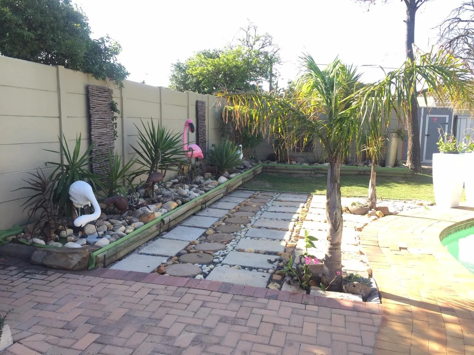 Garden in Arum Field Accommodation