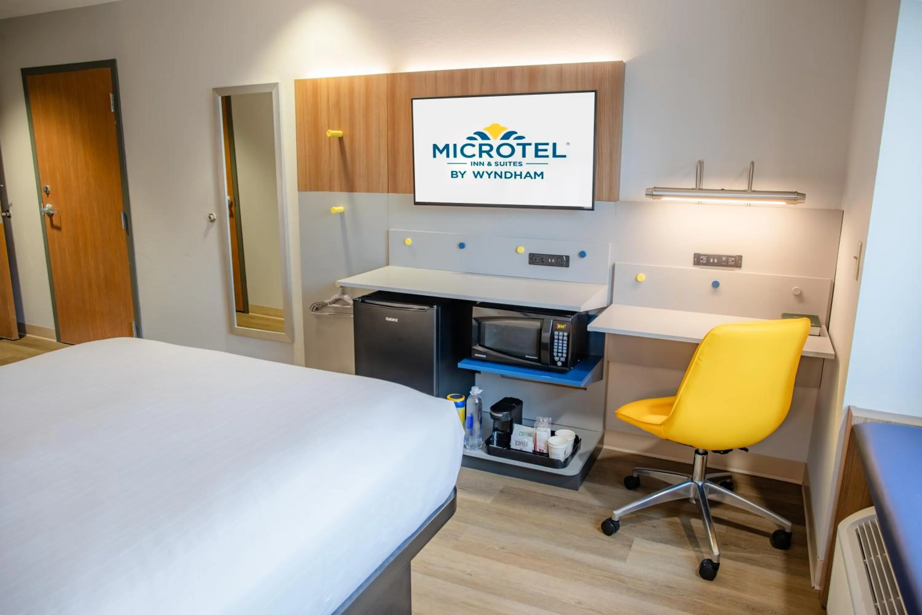 Bedroom in Microtel Inn & Suites by Wyndham Kingsland Naval Base I-95